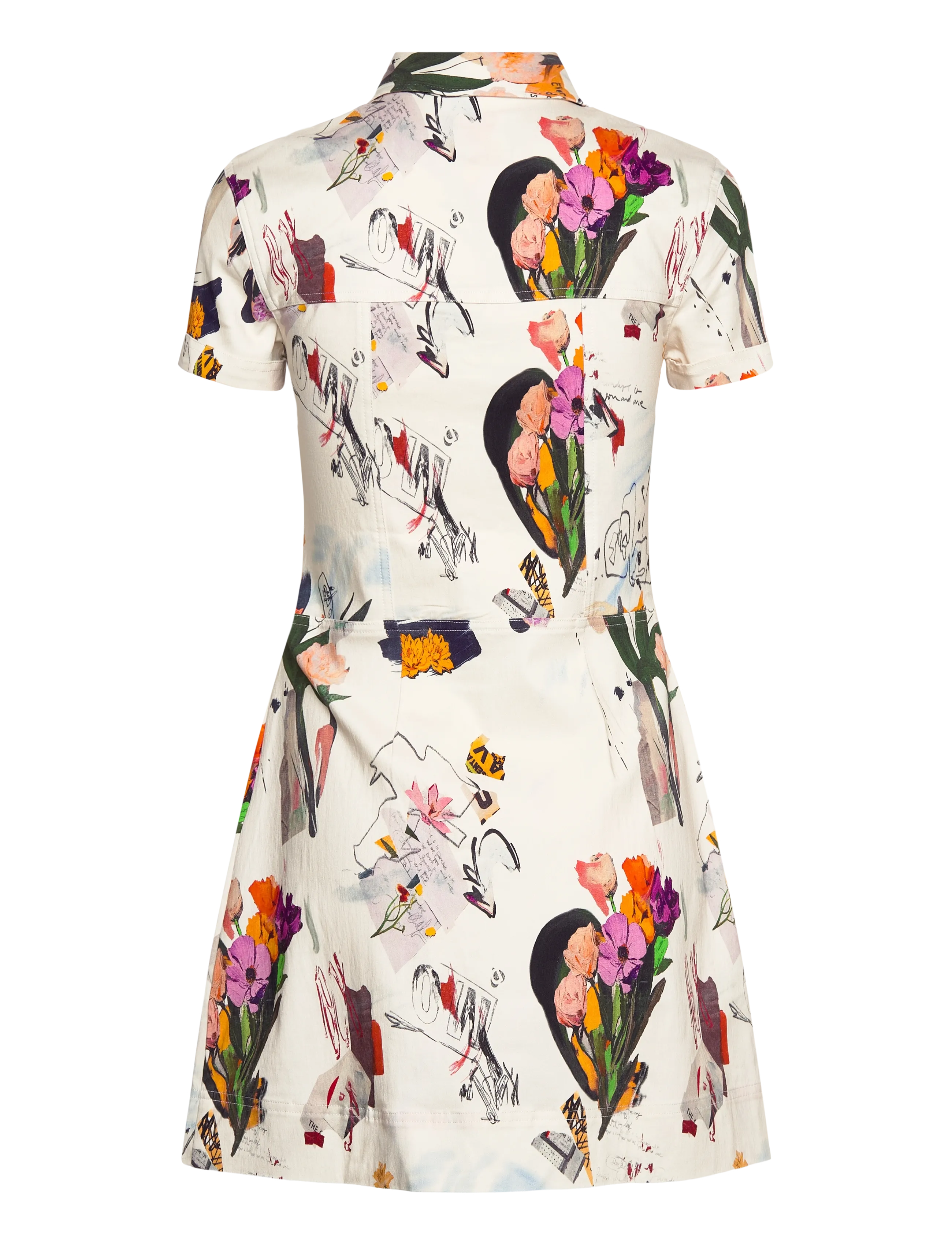Desigual - VEST_FINI - hemdkleider - white - 2