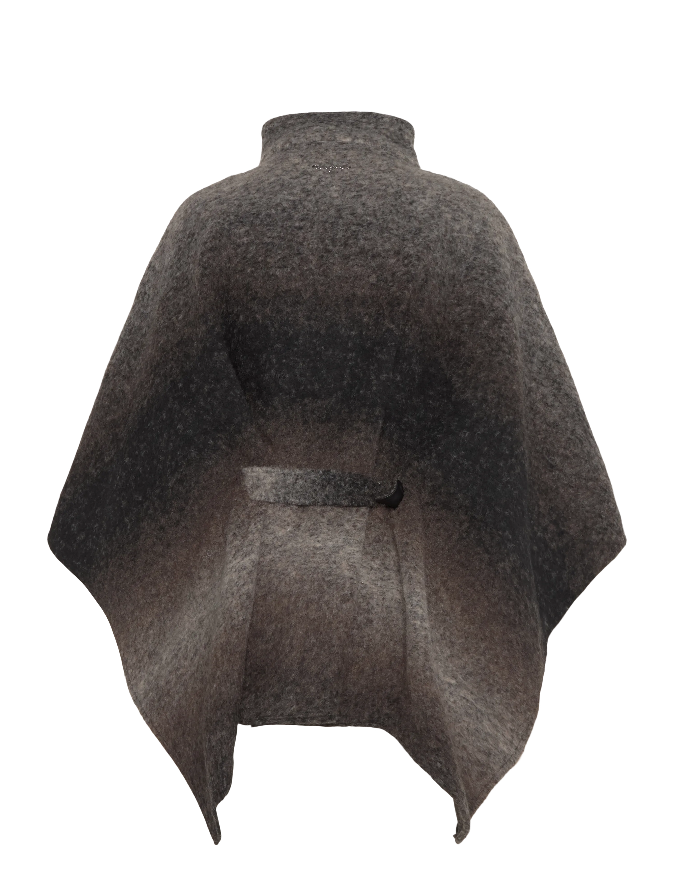 Desigual - PONCHO_ALDAMA BELT GRAY - material finishes - 2
