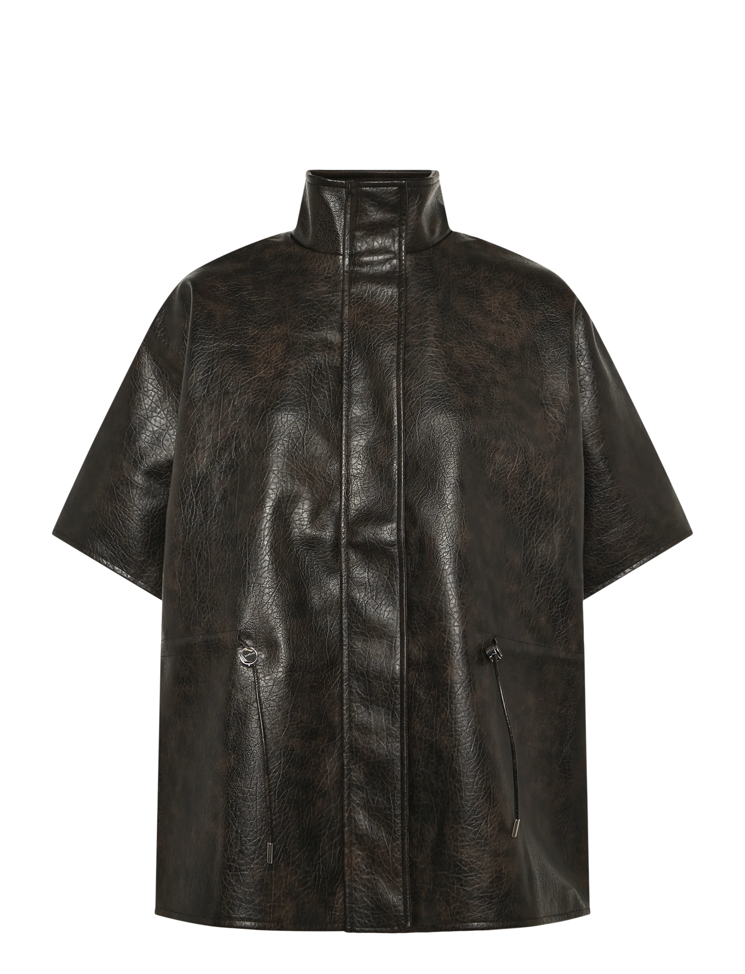 Desigual - Poncho_Richmond Pasadas Choco -