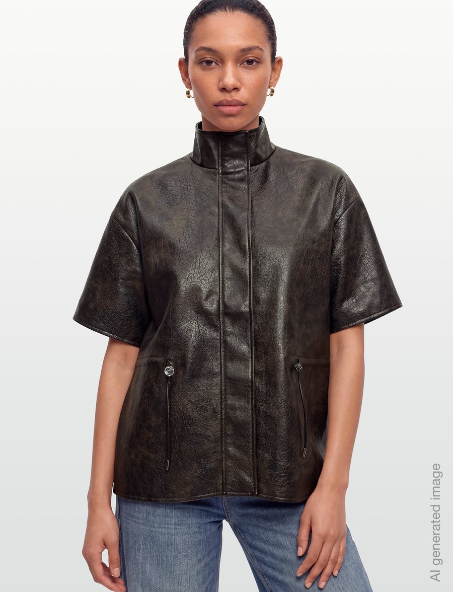 Desigual - PONCHO_RICHMOND PASADAS CHOCO - tunna jackor - brown - 3
