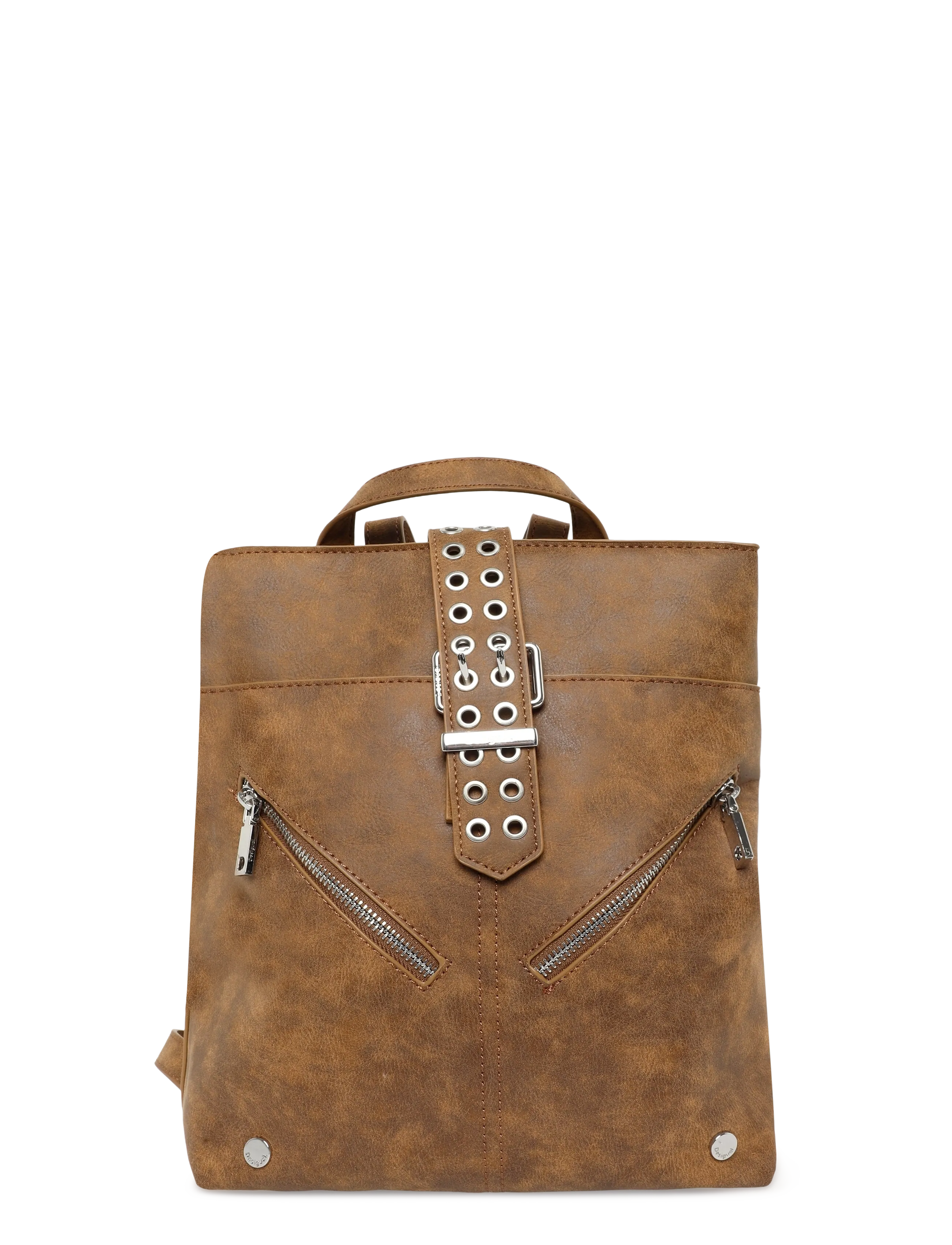 Desigual BACK_VALENTINE CAMEL SUMY MINI STRAIGHT - Desigual - BROWN / brown