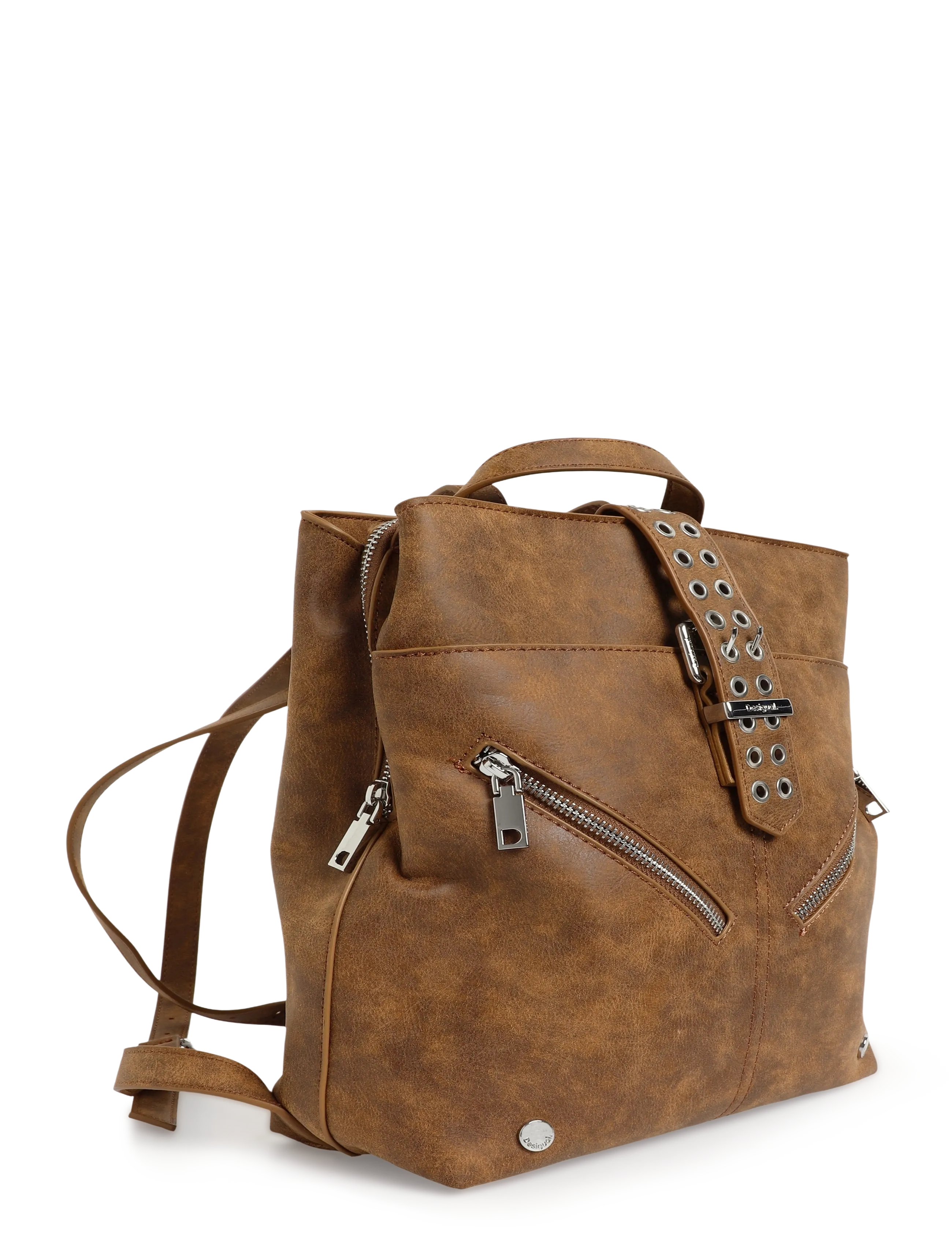 Desigual - BACK_VALENTINE CAMEL SUMY MINI STRAIGHT - vardagsstil - brown - 2