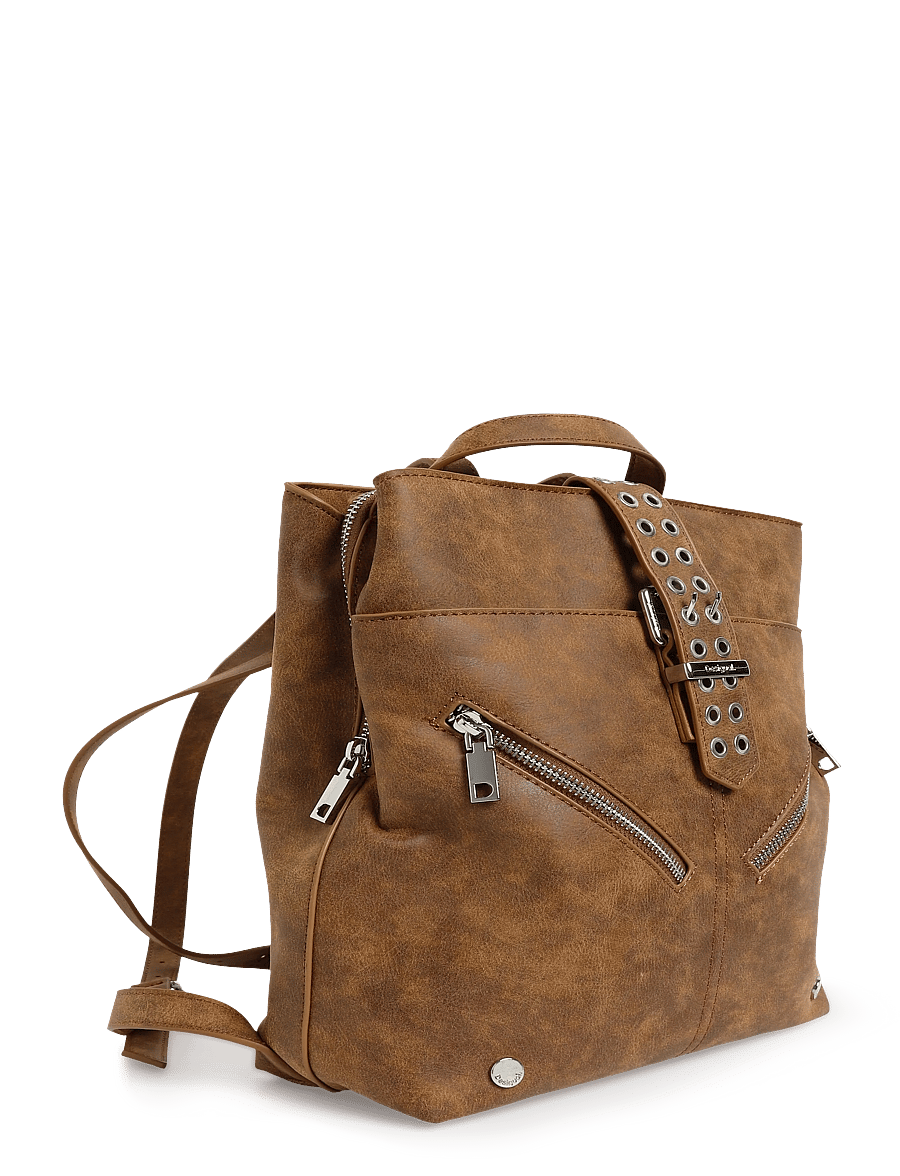 Desigual - BACK_VALENTINE CAMEL SUMY MINI STRAIGHT - vardagsstil - brown - 2