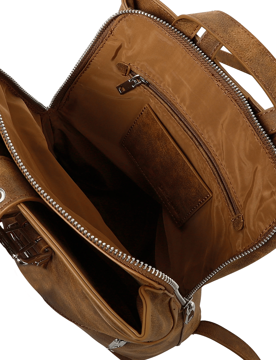 Desigual - BACK_VALENTINE CAMEL SUMY MINI STRAIGHT - vardagsstil - brown - 3
