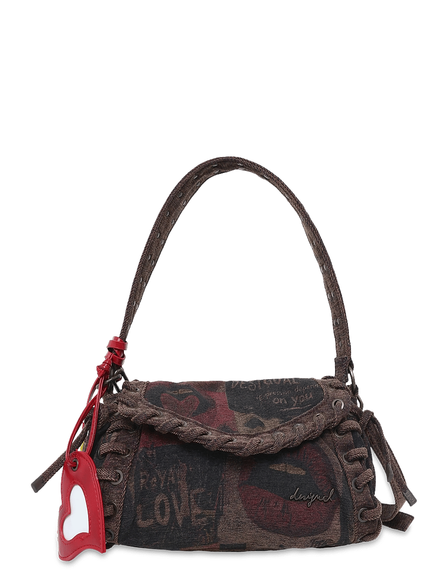 Desigual - BAG GRAFFIATTO ZARA - Üleõlakotid - material finishes - 0