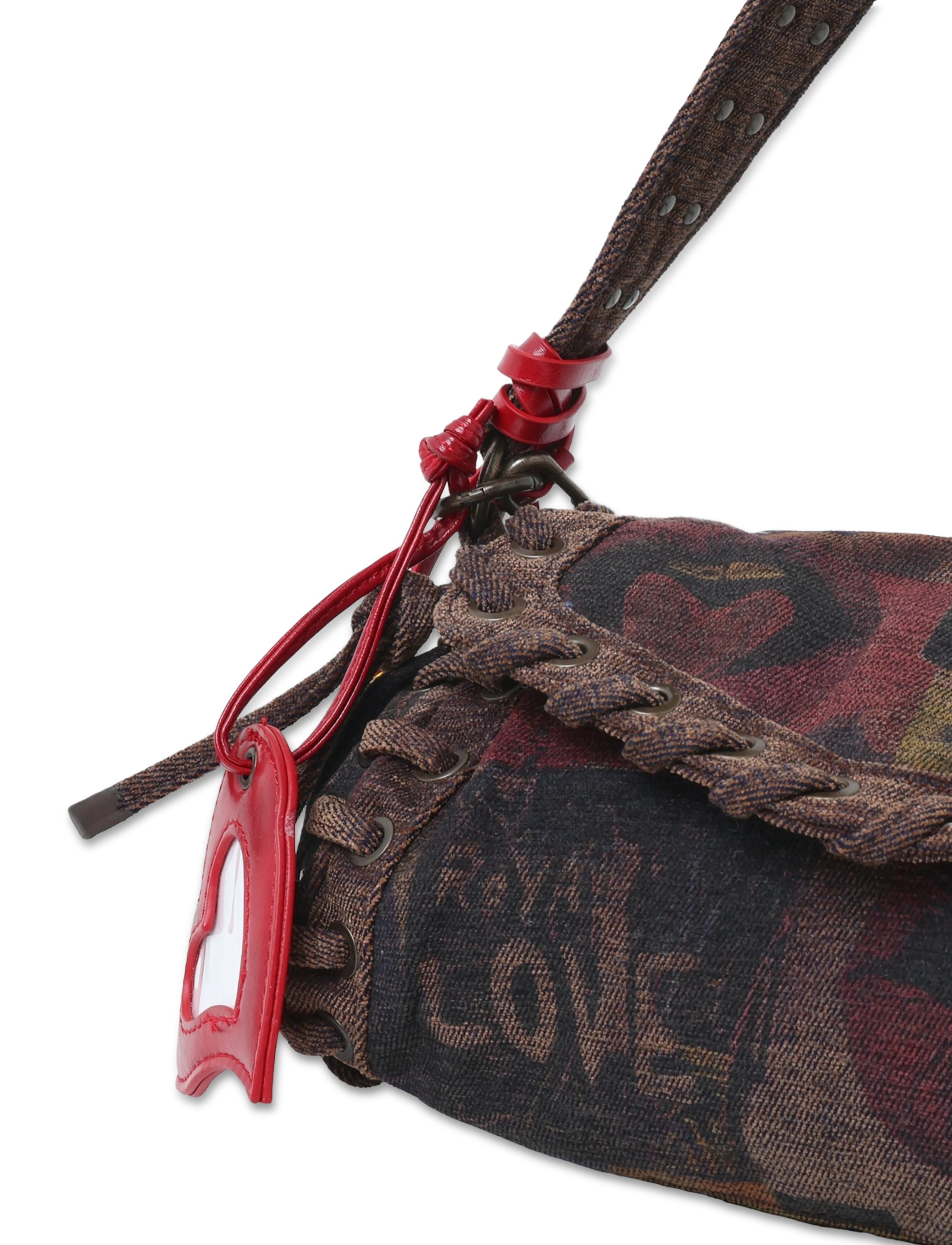 Desigual - BAG GRAFFIATTO ZARA - Üleõlakotid - material finishes - 3
