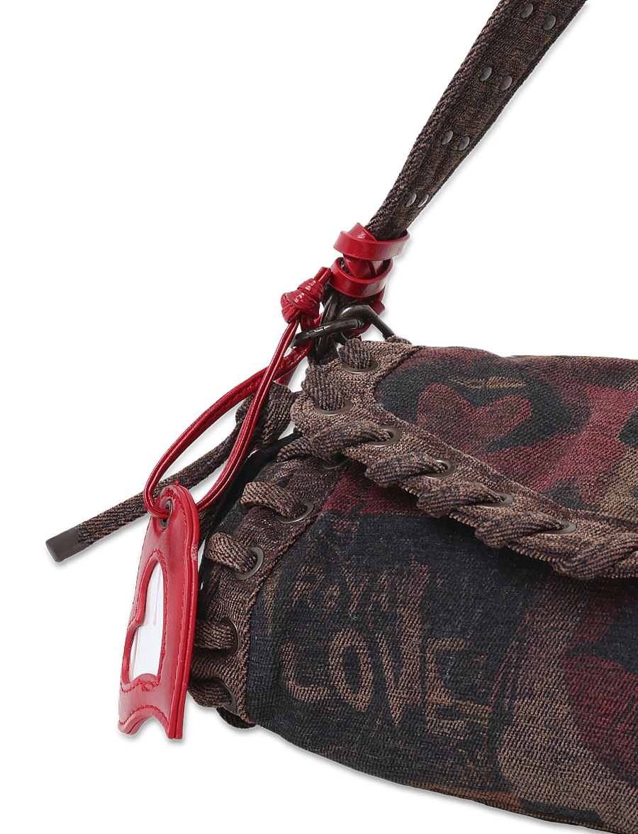 Desigual - BAG GRAFFIATTO ZARA - Üleõlakotid - material finishes - 3