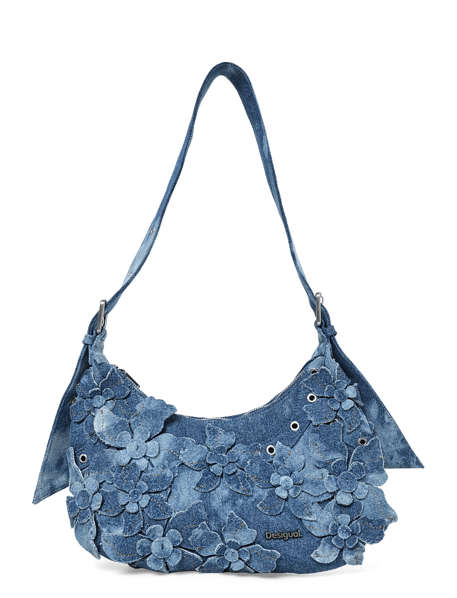 Desigual - BAG_CURIO DENIM - umhängetaschen - blue - 0