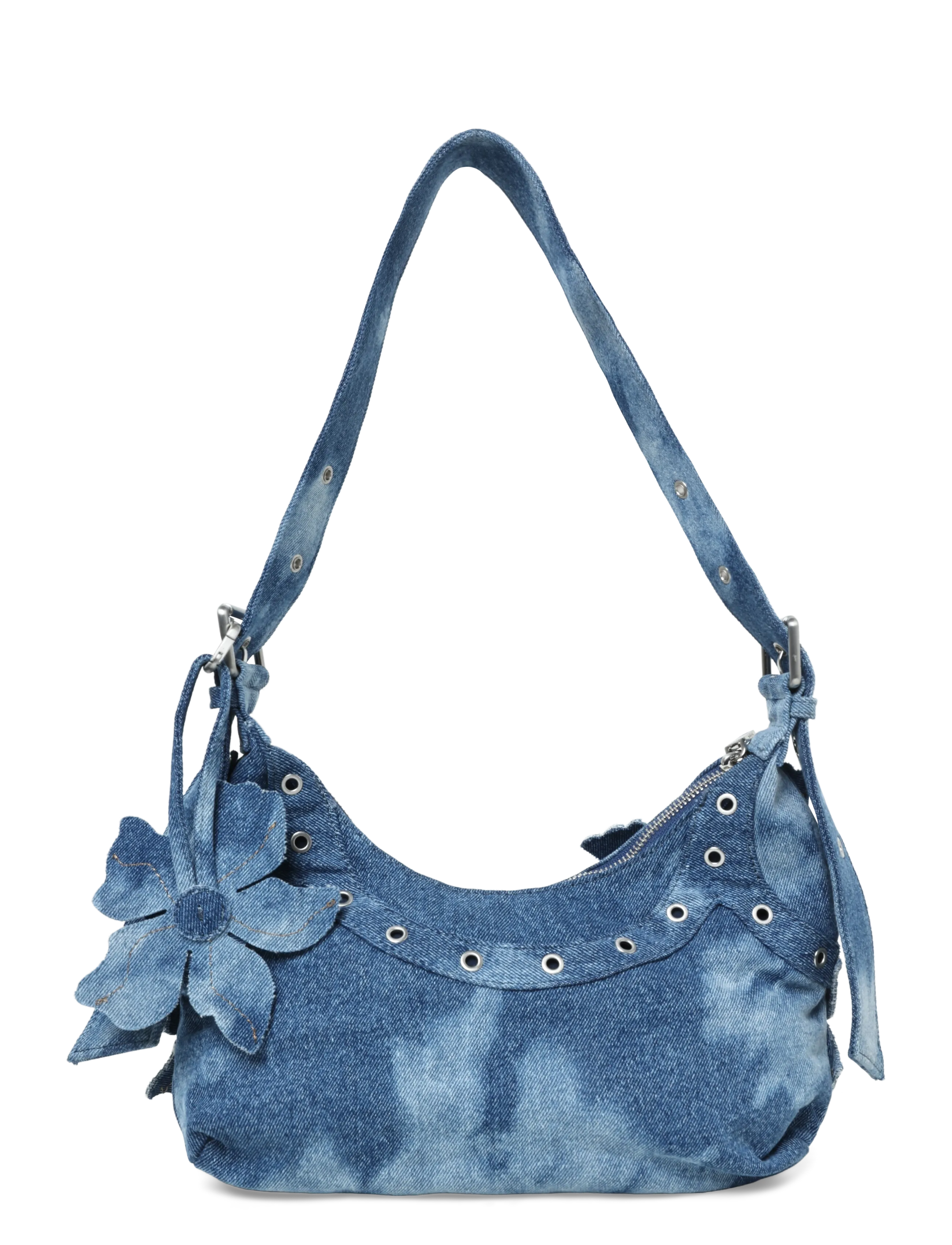 Desigual - BAG_CURIO DENIM - crossbody bags - blue - 1