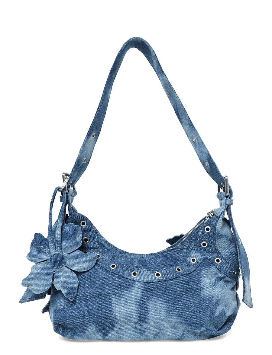 Desigual - BAG_CURIO DENIM - umhängetaschen - blue - 1