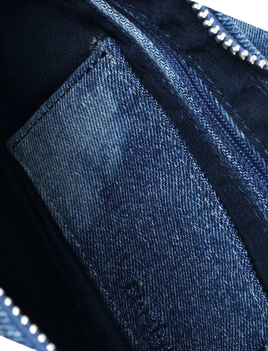 Desigual - BAG_CURIO DENIM - umhängetaschen - blue - 3