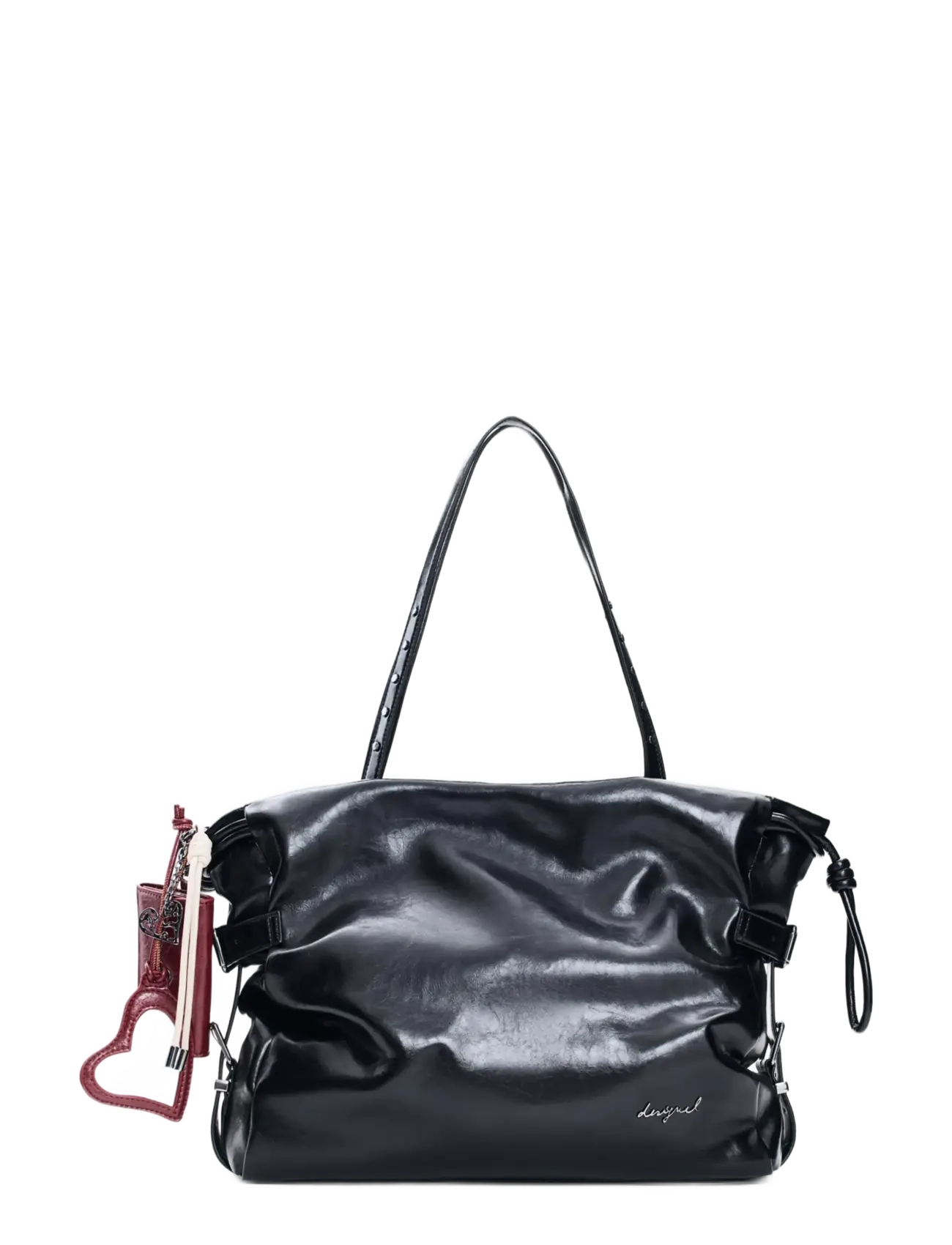 Desigual - BAG_GALAXY LIFTA 2.0 BLACK - Õlakotid - black - 1