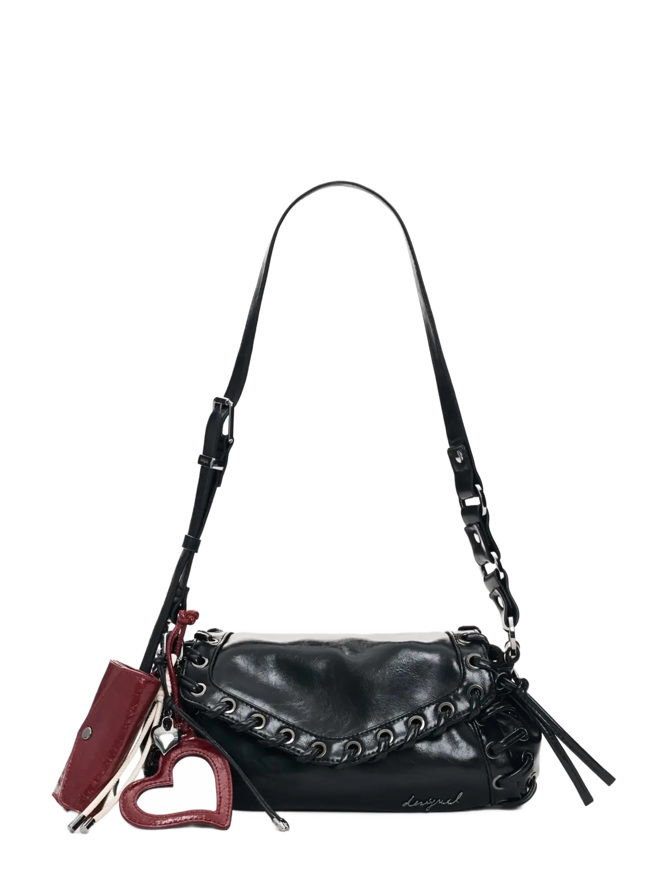 Desigual - BAG_GALAXY ZARAUZ BLACK - crossbody bags - black - 1