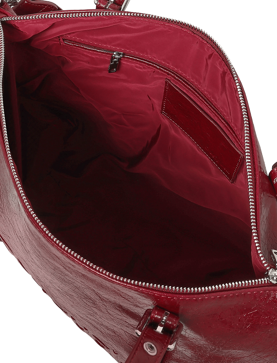 Desigual - BAG_HALF LOGO LANUZA GRANATE - umhängetaschen - red - 3