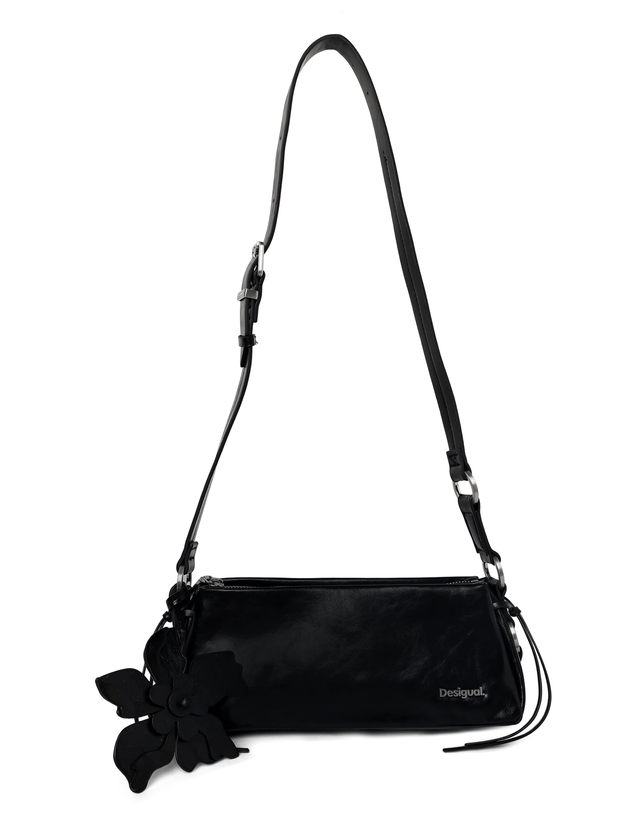 Desigual Bag_Nexus Benin Black, One Size, Bags, Schwarz - Small Shoulder Bags-crossbody Frauen