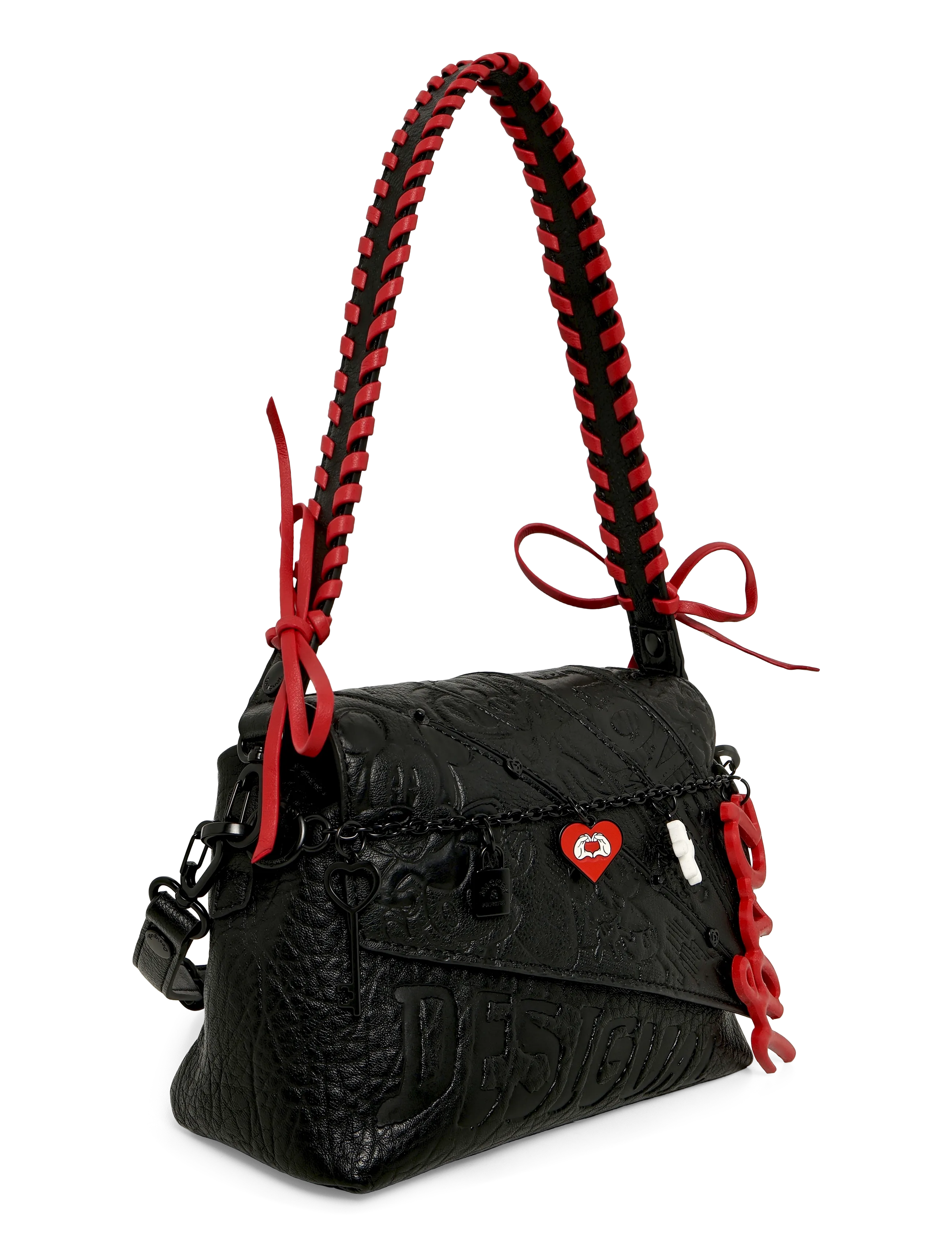 Desigual - BAG_ALL MICKEY PHUKET MINI SOFT - crossbody bags - black - 2