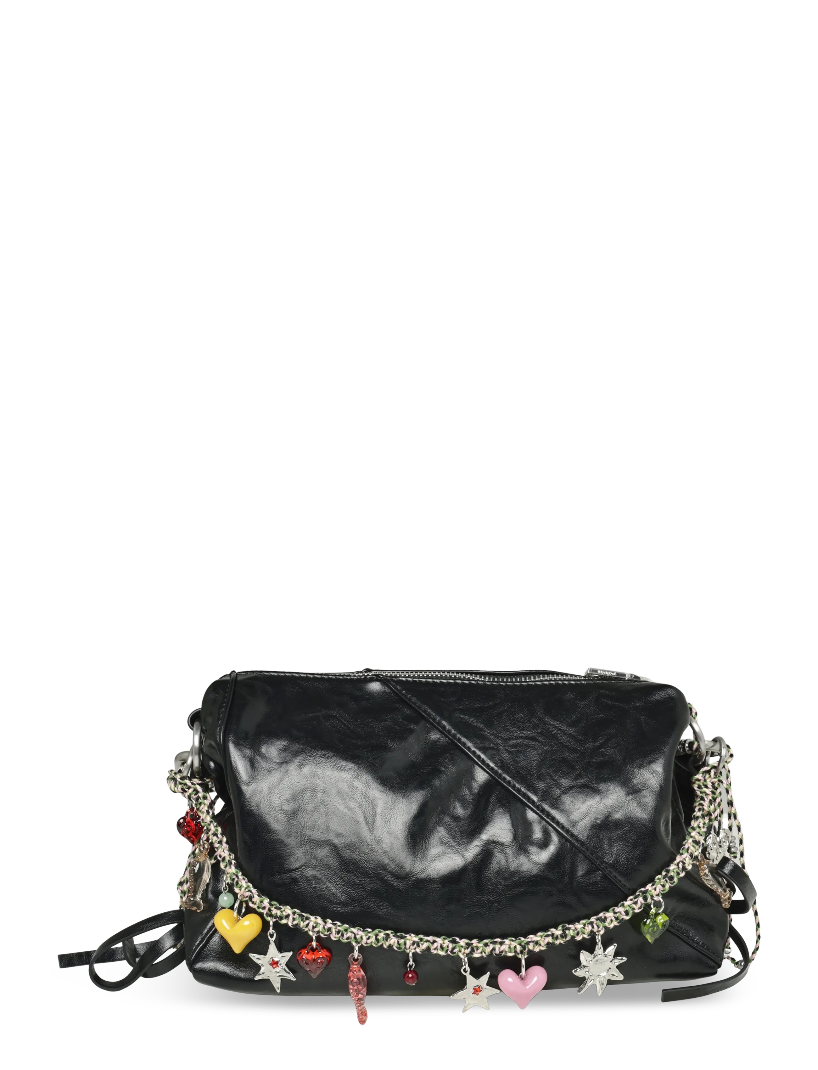 Desigual - BAG GRAVITY LETUR - alltags-style - black - 1
