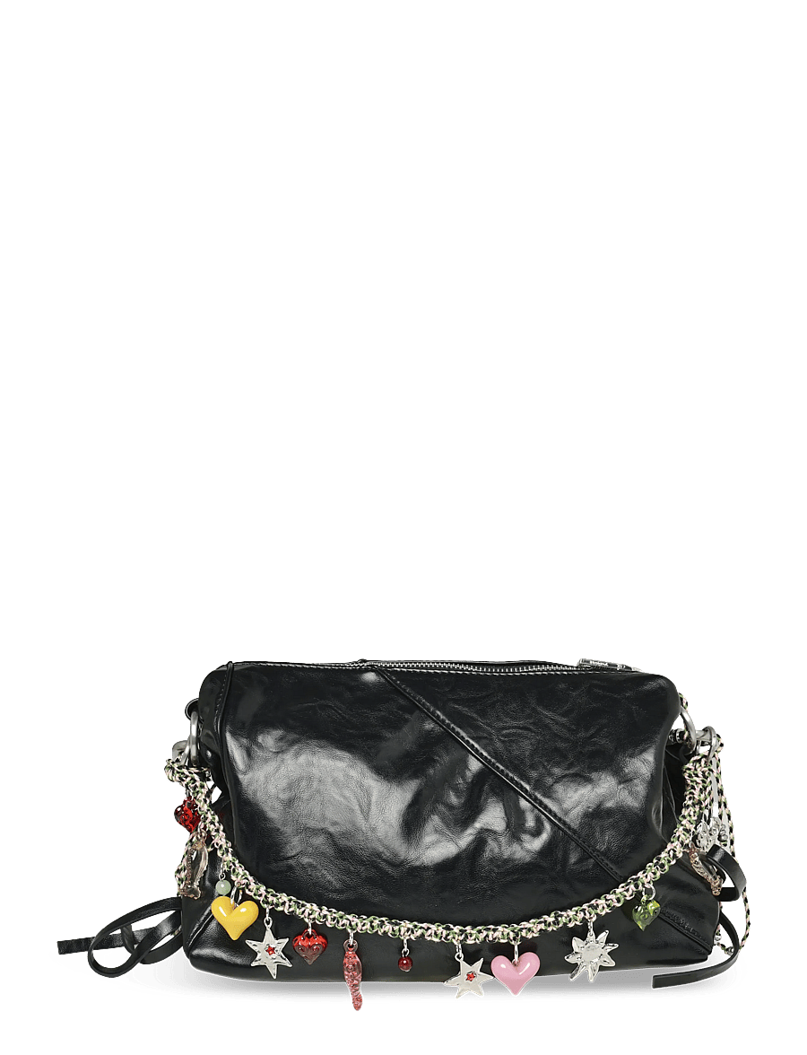 Desigual - BAG GRAVITY LETUR - alltags-style - black - 1