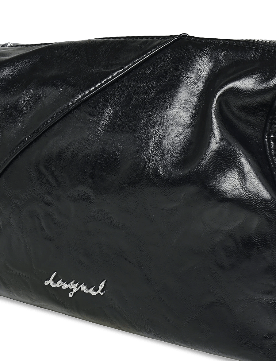 Desigual - BAG GRAVITY LETUR - alltags-style - black - 2
