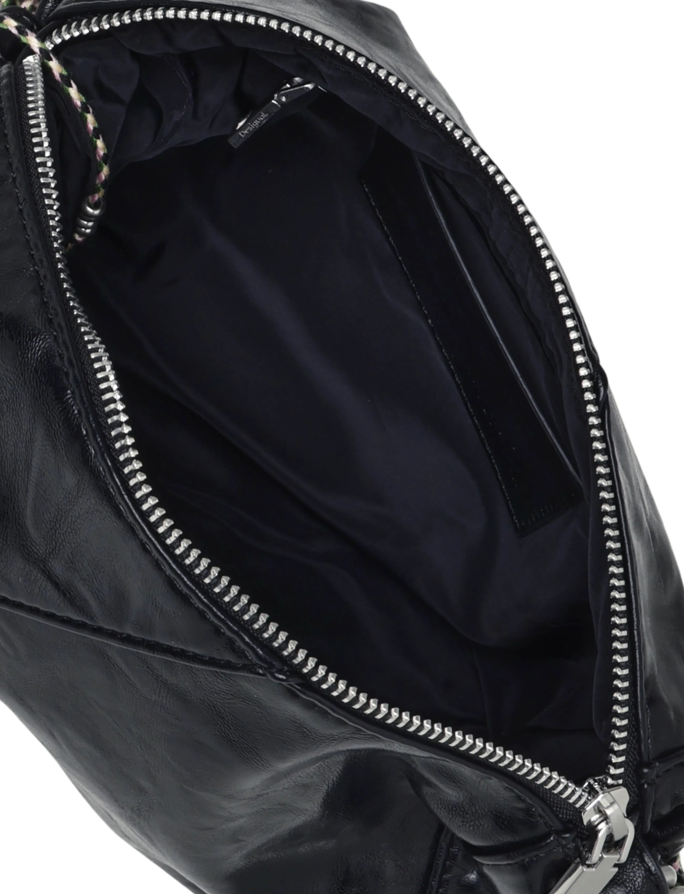 Desigual - BAG GRAVITY LETUR - alltags-style - black - 3