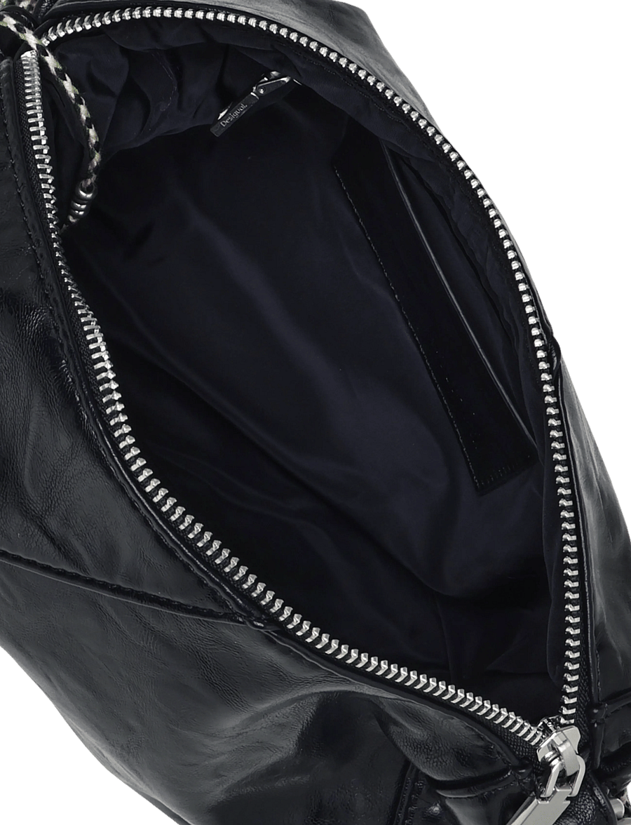 Desigual - BAG GRAVITY LETUR - alltags-style - black - 3
