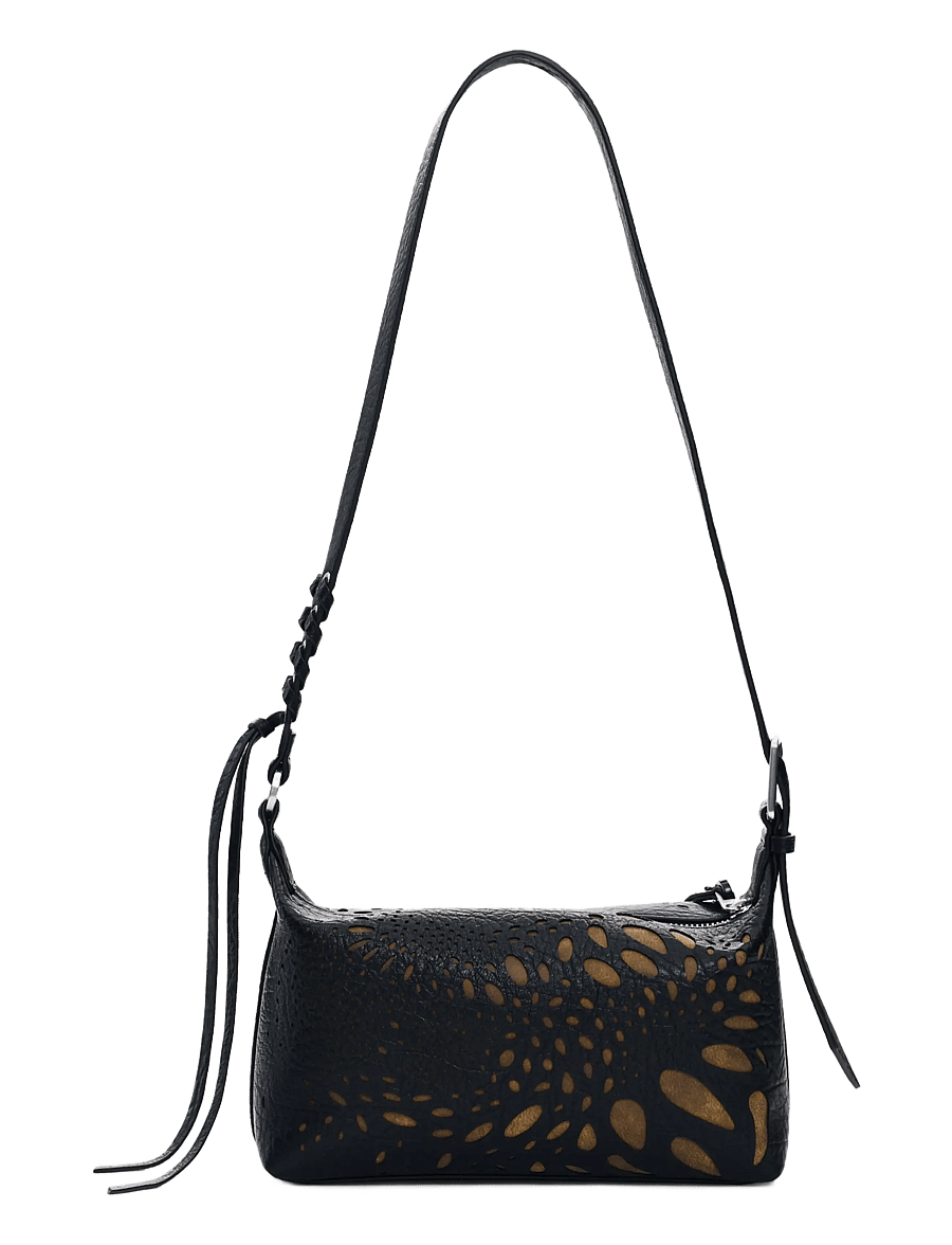 Desigual - BAG_NOTUS HUNTINGTON MINI - Õlakotid - black - 0