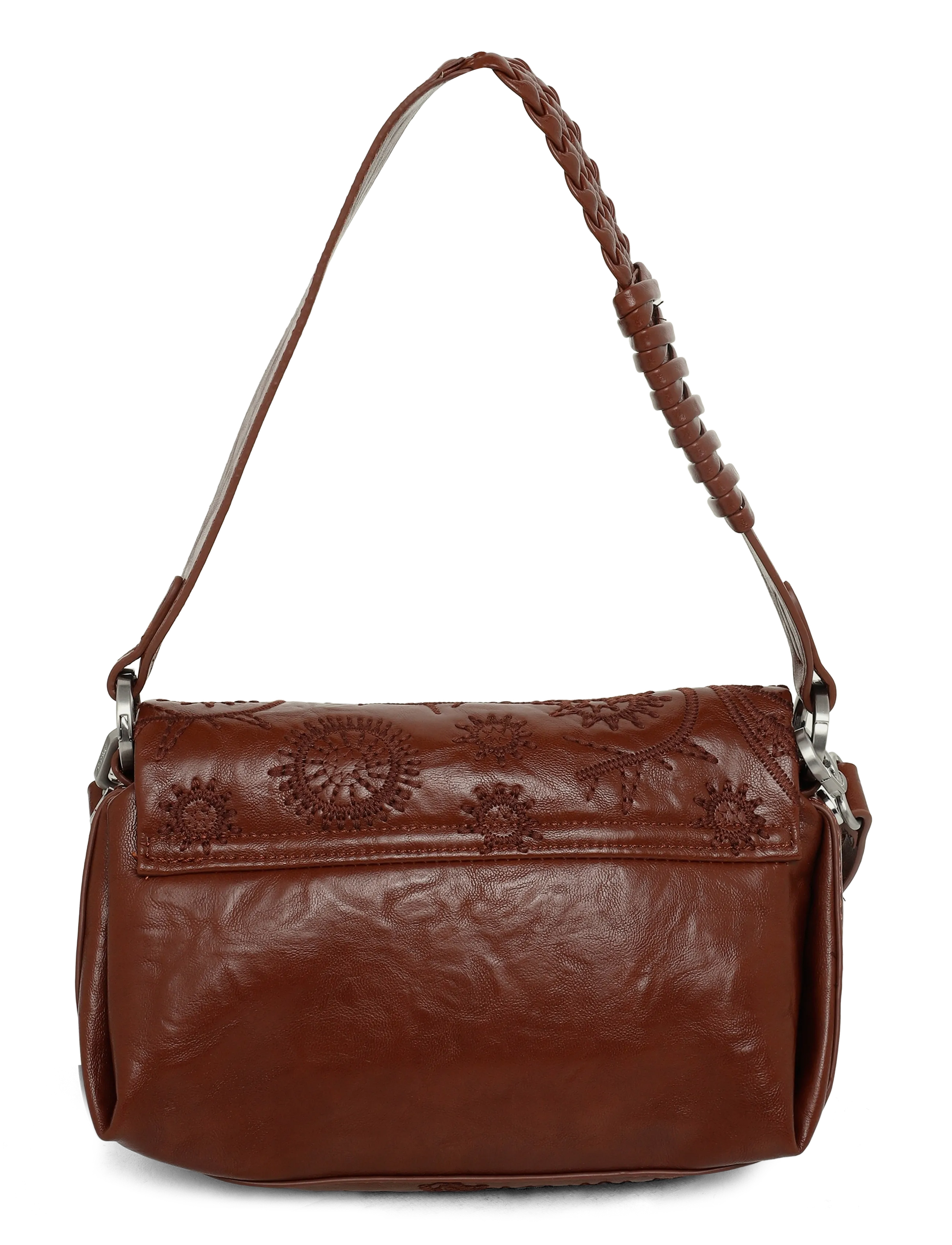 Desigual - BAG_SIROCO NARON MINI FLAP CAMEL - brown - 1
