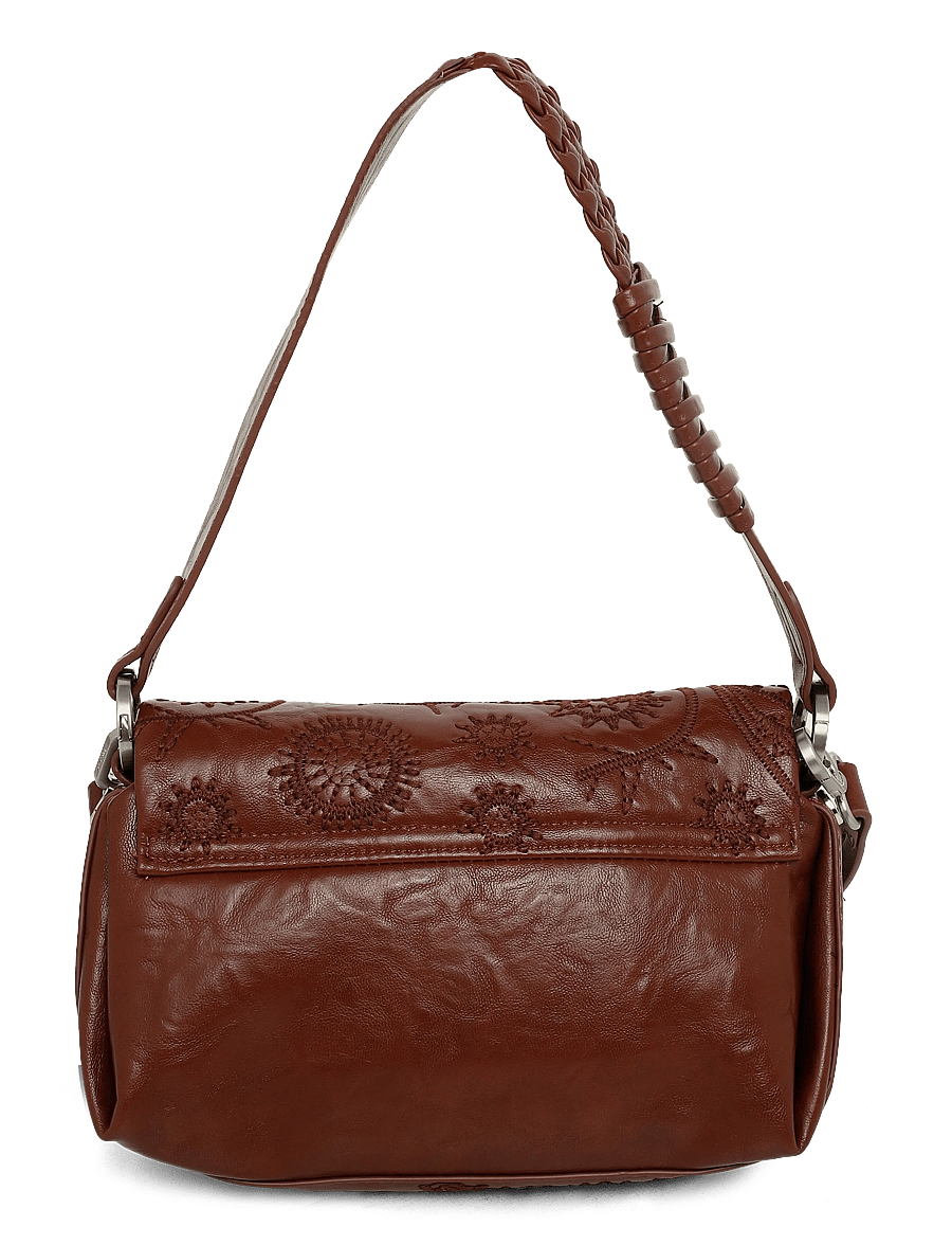 Desigual - BAG_SIROCO NARON MINI FLAP CAMEL - umhängetaschen - brown - 1