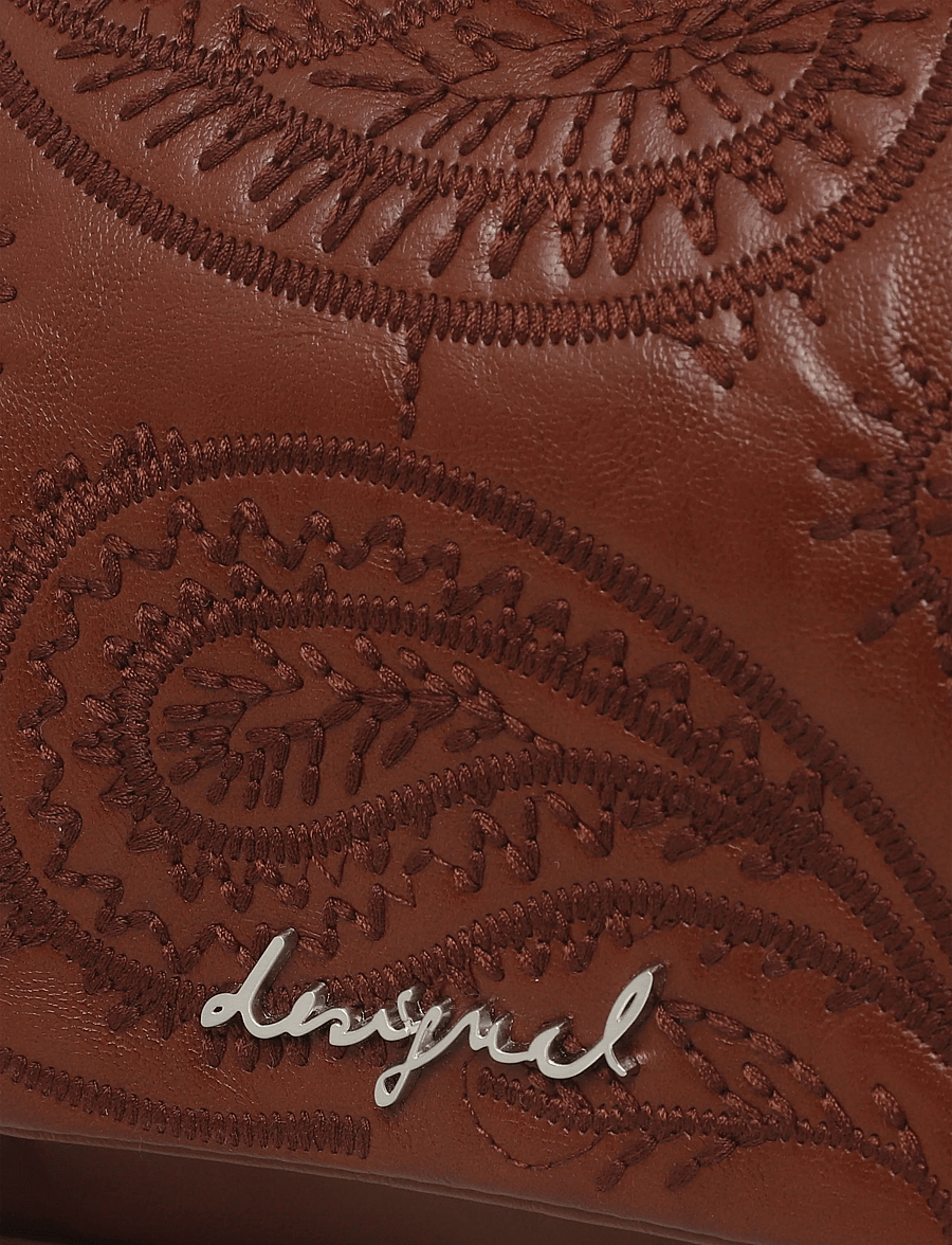 Desigual - BAG_SIROCO NARON MINI FLAP CAMEL - umhängetaschen - brown - 2