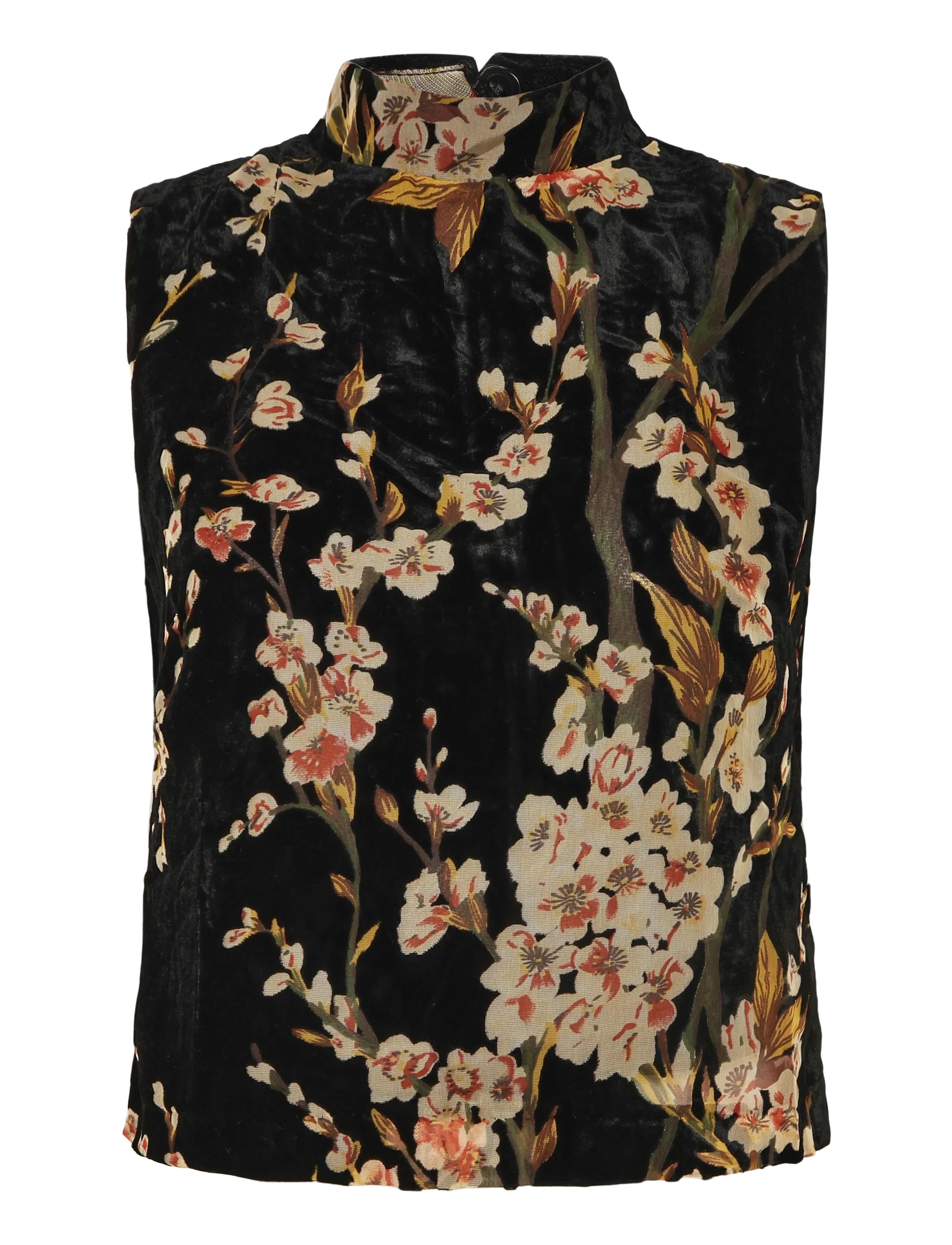 Desigual BLUS ROMA - Ärmlösa blusar - BLACK / black