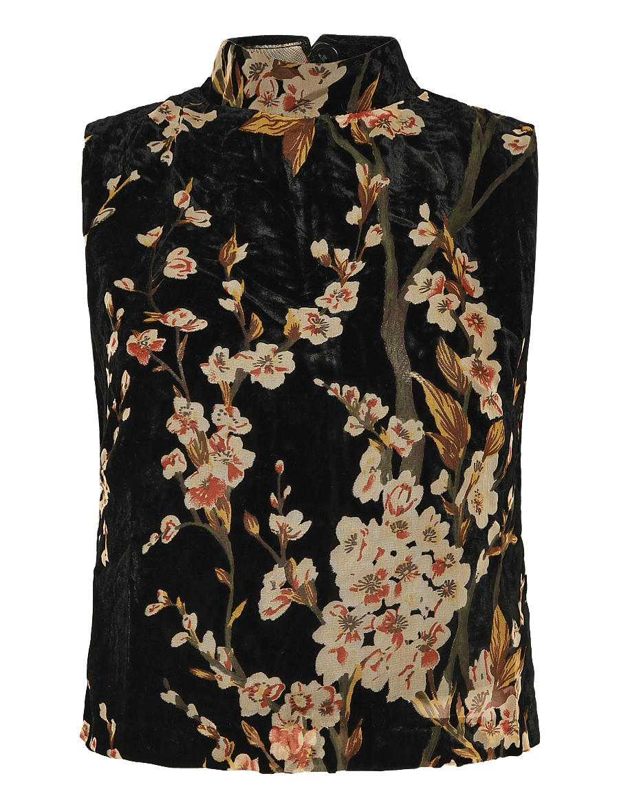 Desigual - BLUS ROMA - Ärmlösa blusar - black - 0