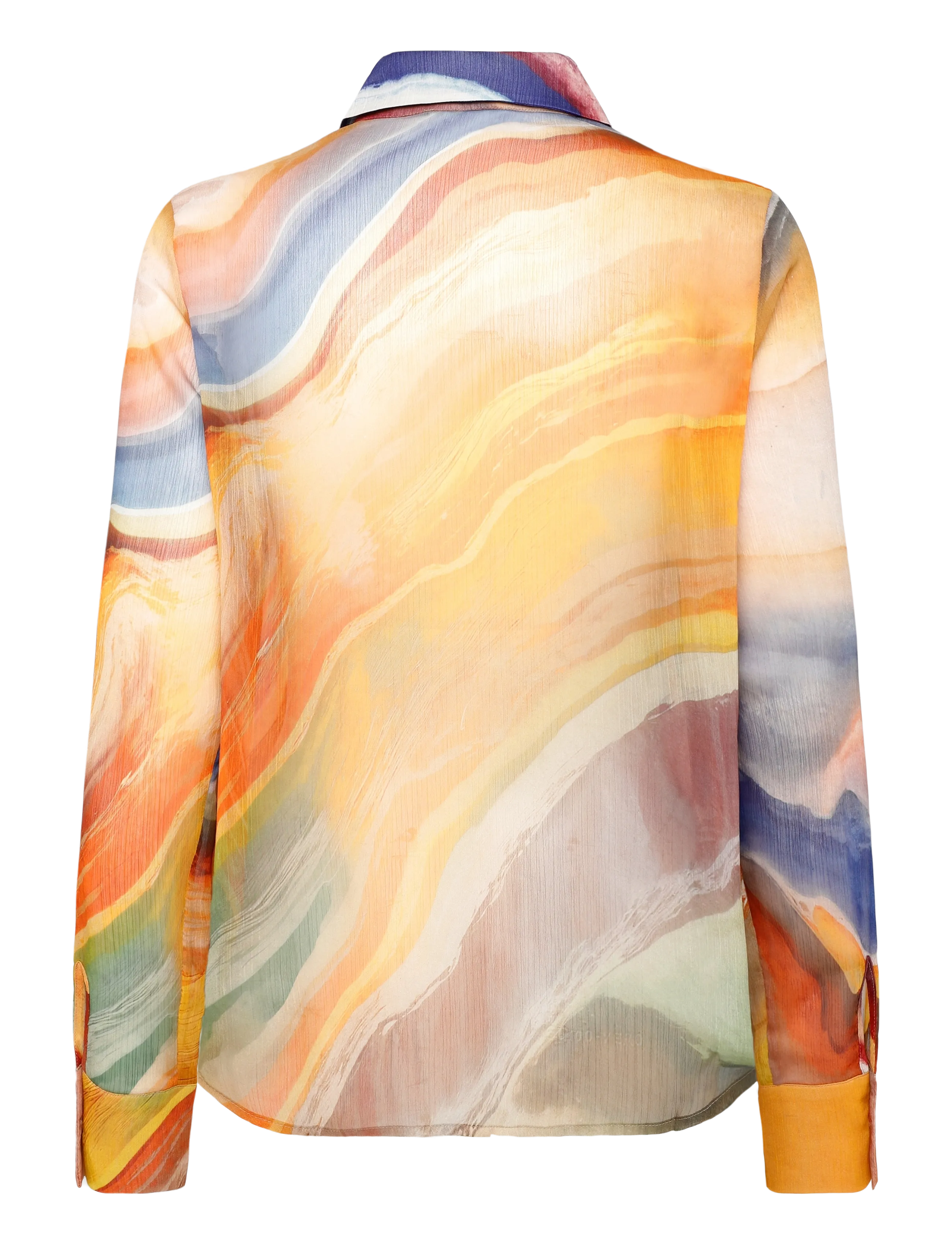 Desigual - BLUS_CAMSTERDAM - långärmade blusar - material finishes - 2