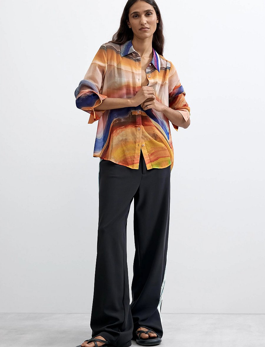 Desigual - BLUS_CAMSTERDAM - långärmade blusar - material finishes - 4