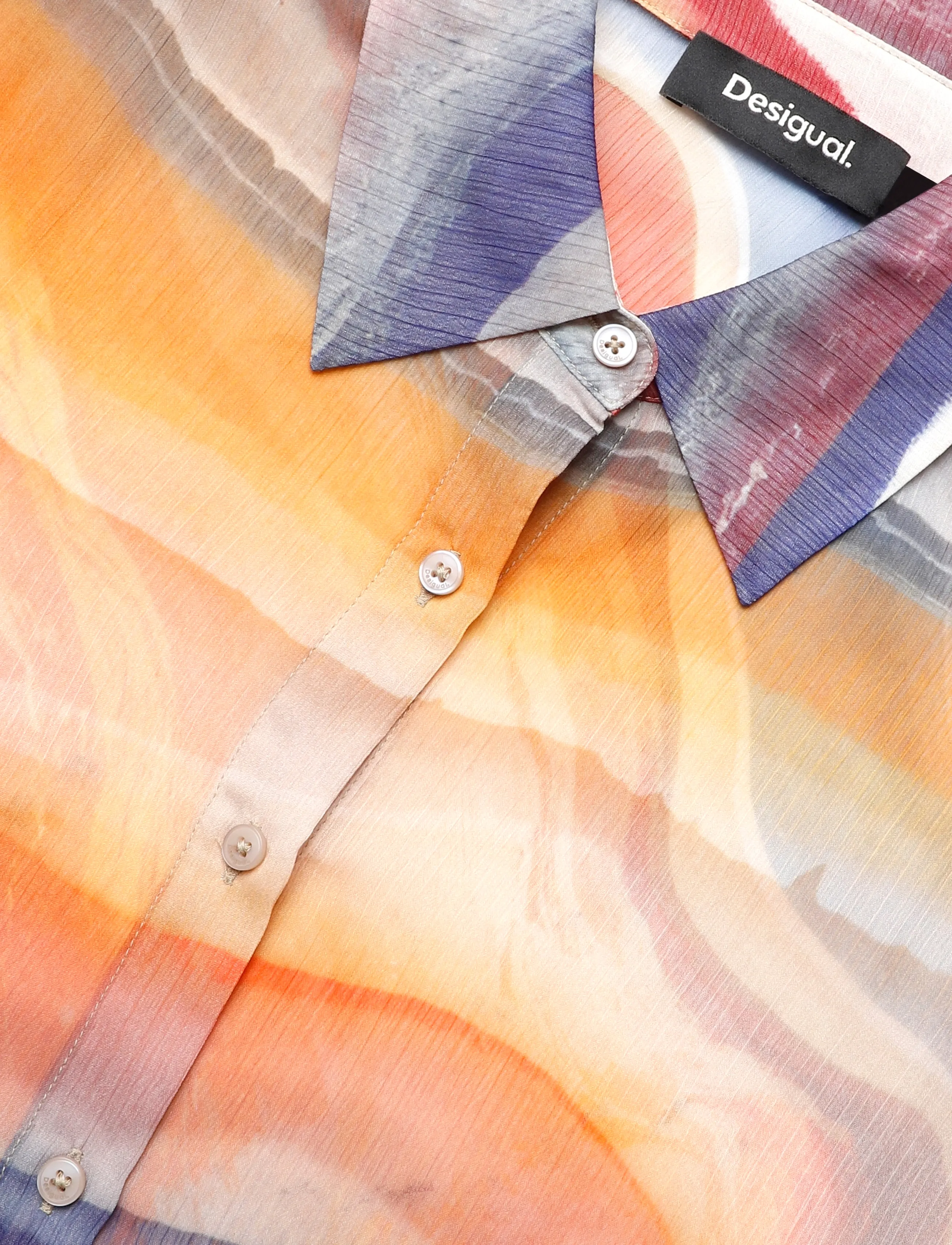 Desigual - BLUS_CAMSTERDAM - långärmade blusar - material finishes - 5