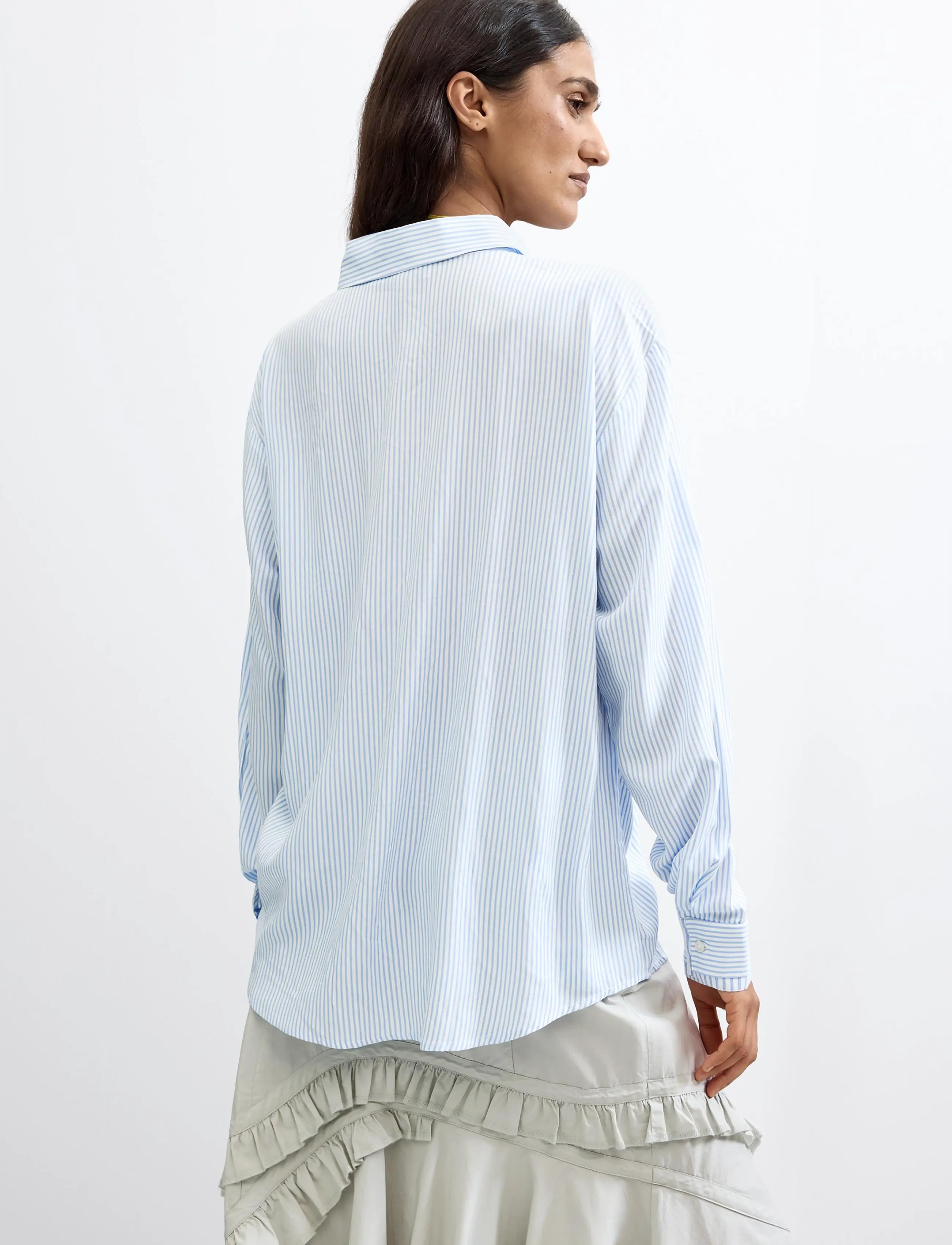 Desigual - CAM_DANUBIO - långärmade skjortor - blue - 3