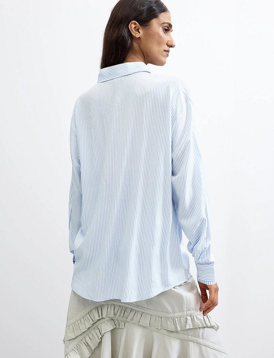 Desigual - CAM_DANUBIO - long-sleeved shirts - blue - 3