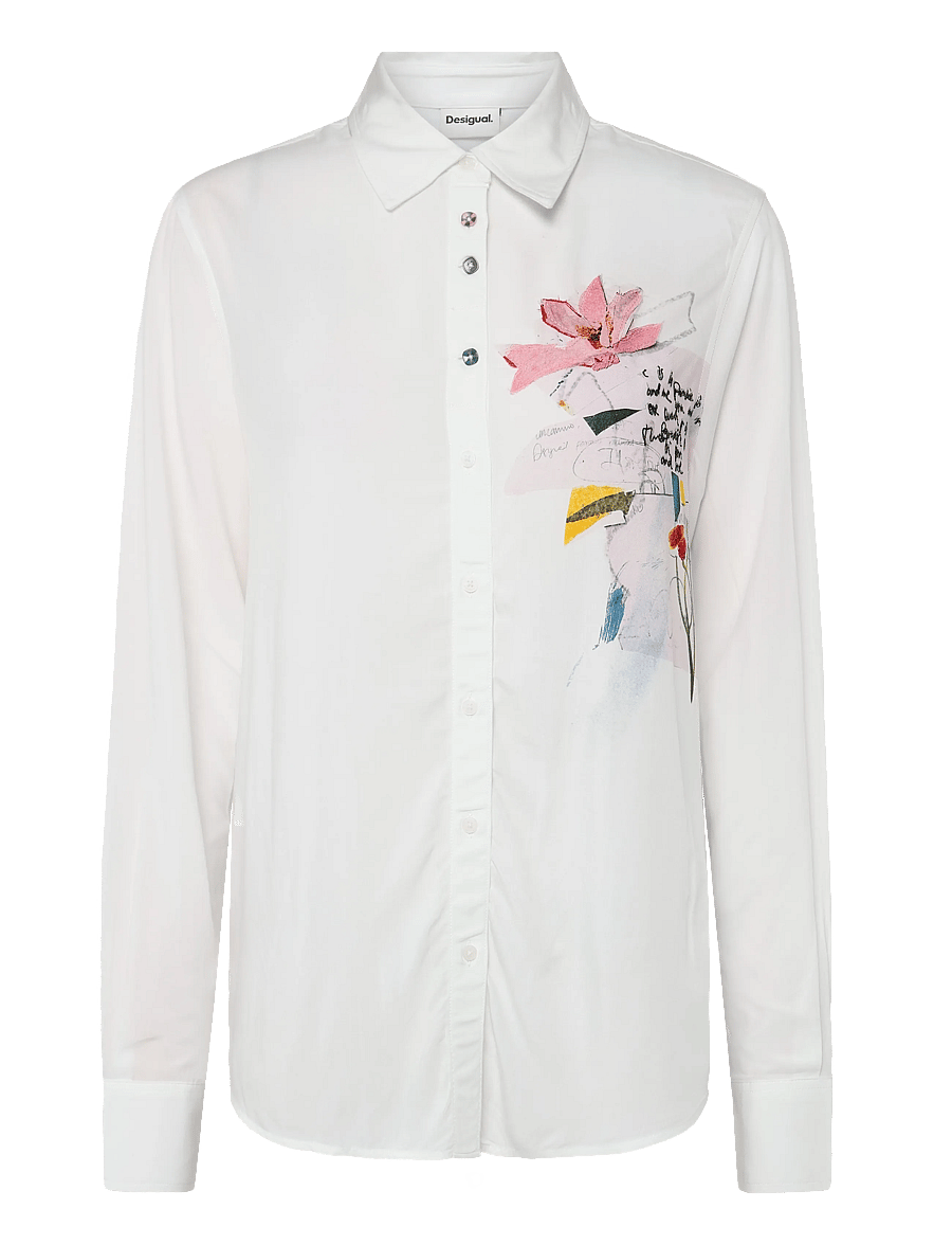 Desigual - CAM_TAMESIS - langærmede skjorter - white - 1