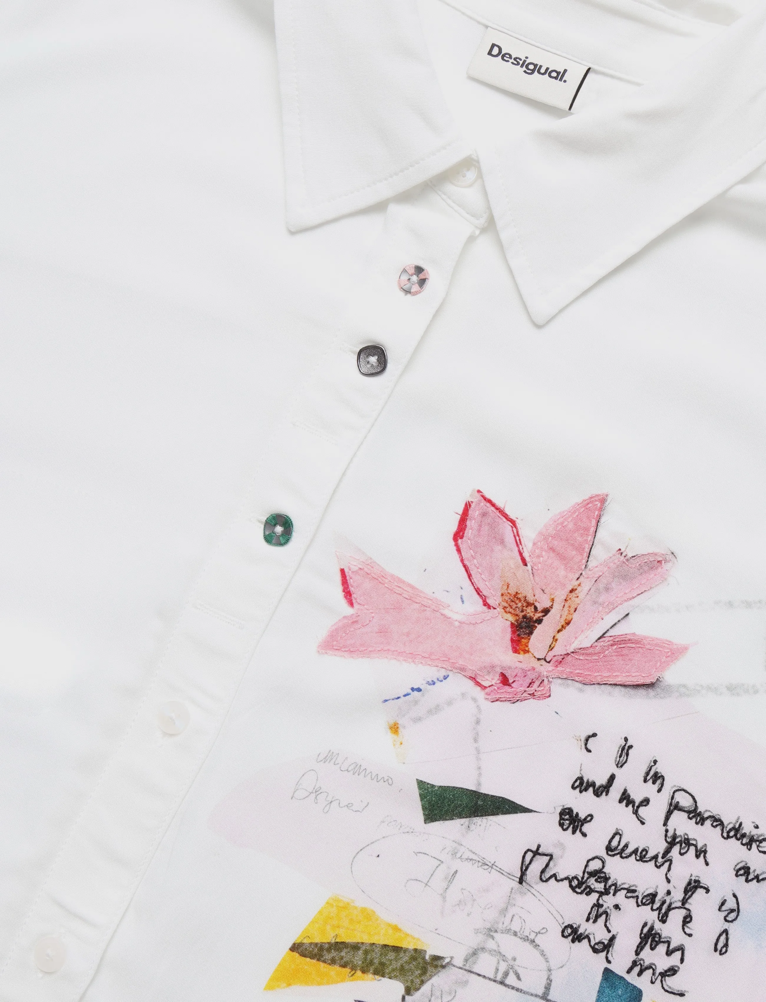 Desigual - CAM_TAMESIS - langärmlige hemden - white - 5