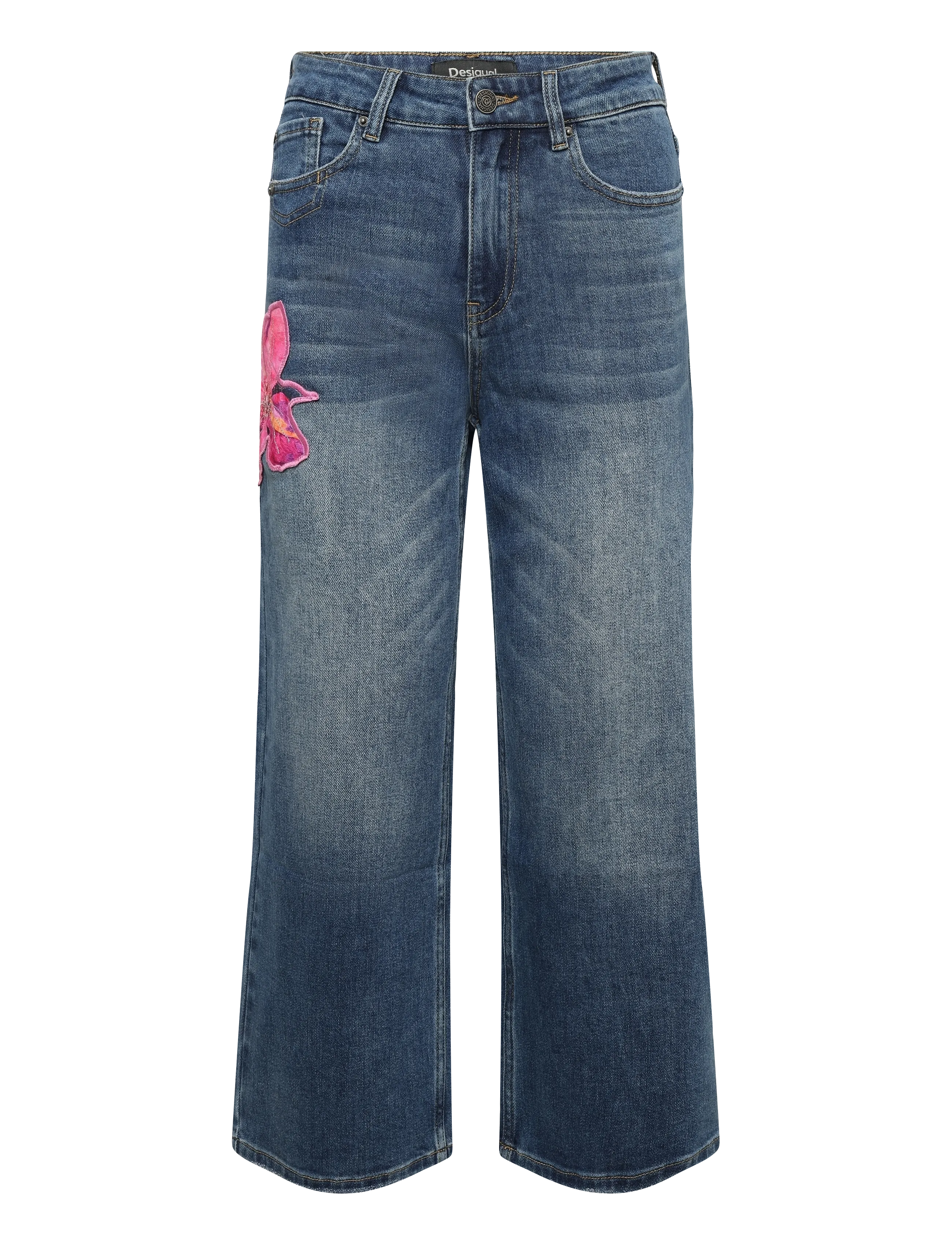 Desigual DENIM_FLORA - Kläder - BLUE / blue