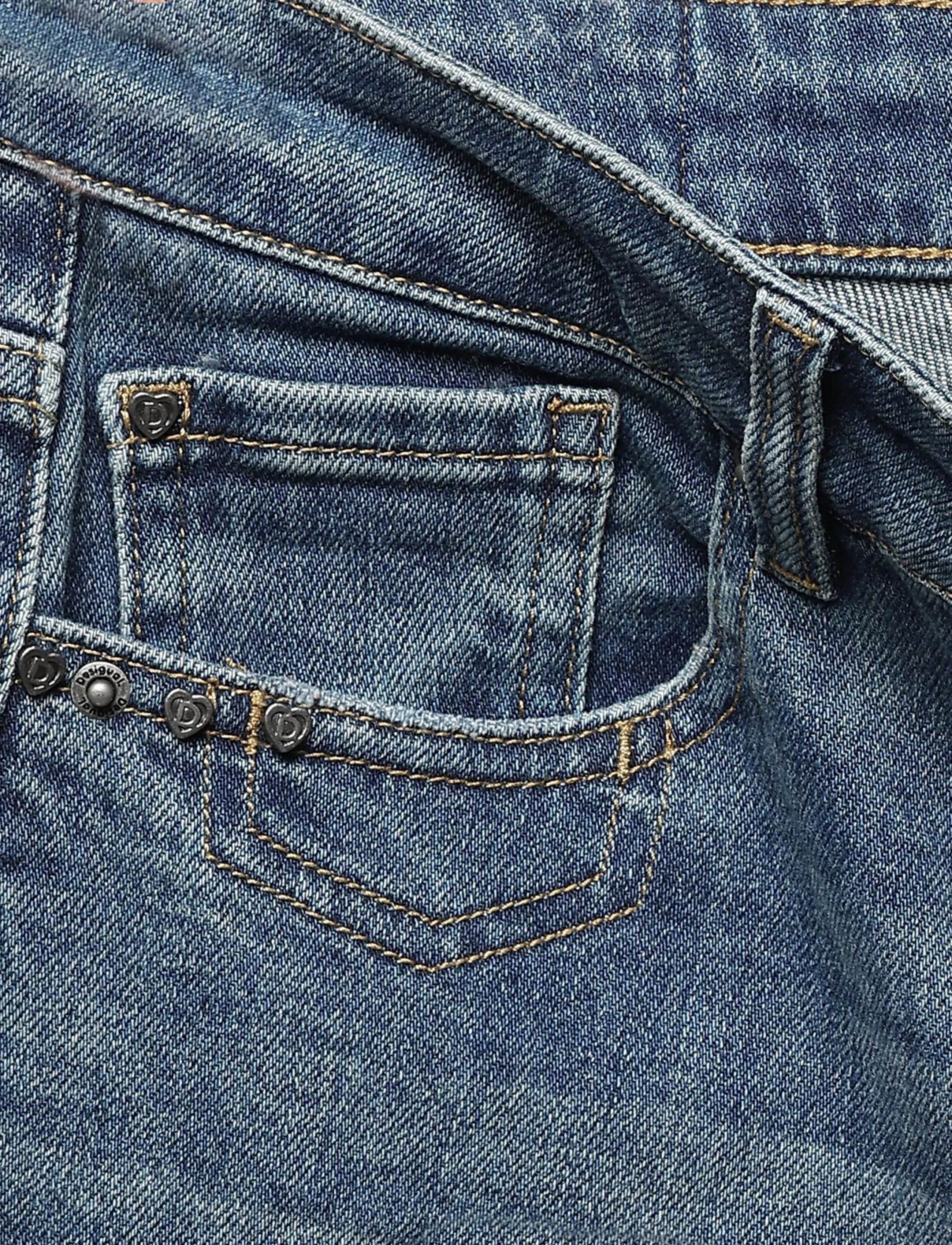 Desigual - DENIM_FLORA - culottes - blue - 2