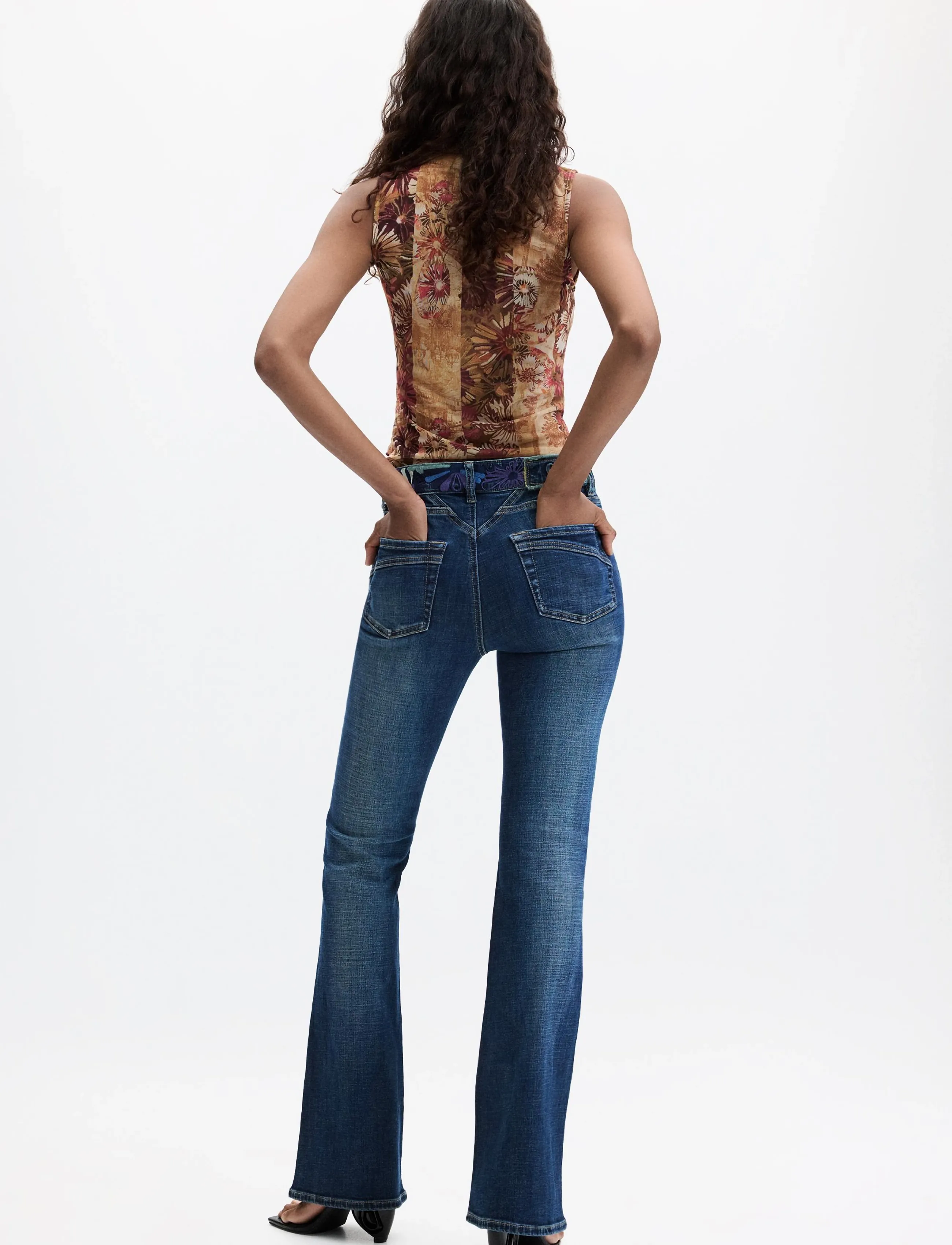 Desigual - DENIM_HIPBELT - blue - 3