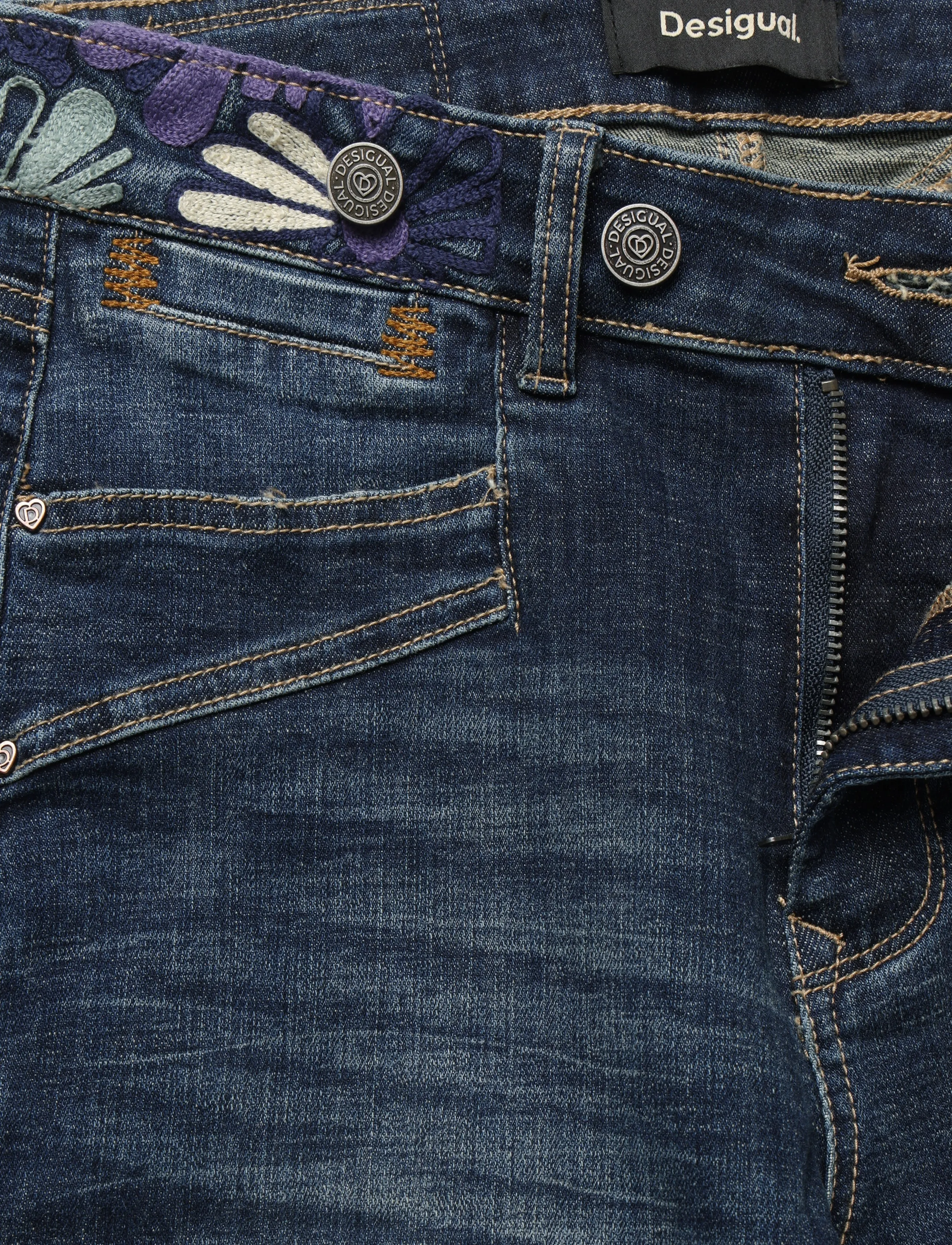 Desigual - DENIM_HIPBELT - blue - 5