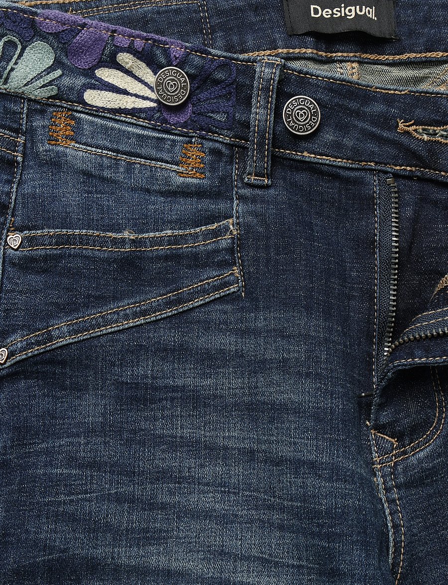 Desigual - DENIM_HIPBELT - alt laiad teksad - blue - 5