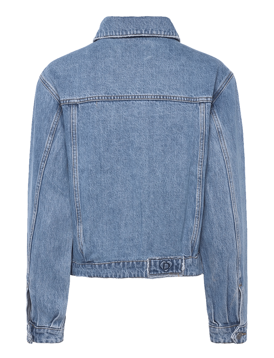 Desigual - CHAQ_BUTTERF - frühlingsjacken - blue - 2