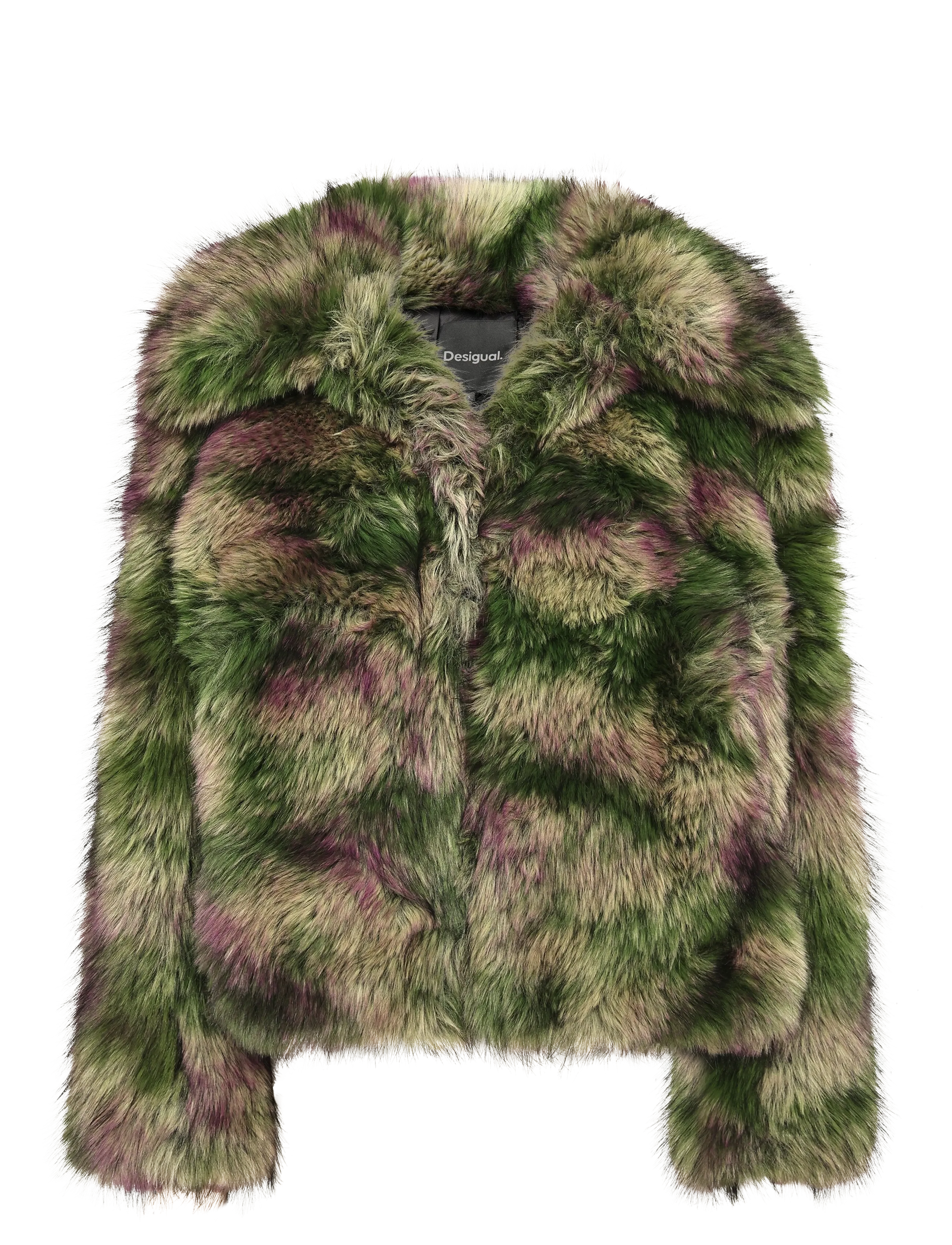 Desigual FAKE FUR_CAMOMILLE_LACROIX - Kleidung - GREEN / green