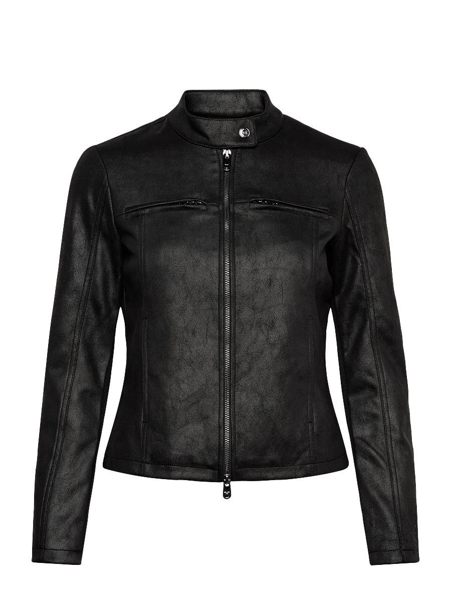 Desigual - CHAQ_BIKERCY - leather jackets - black - 1