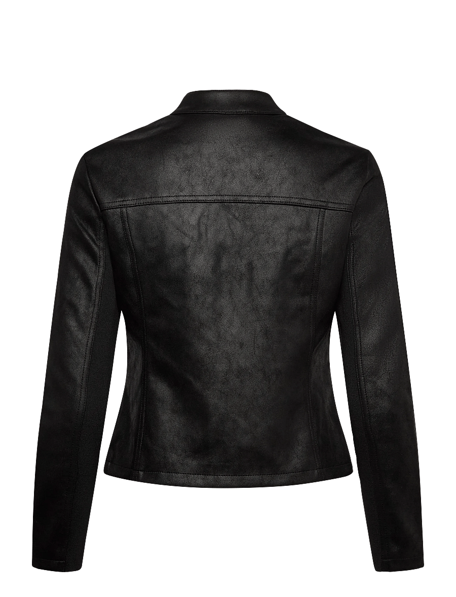 Desigual - CHAQ_BIKERCY - leather jackets - black - 2