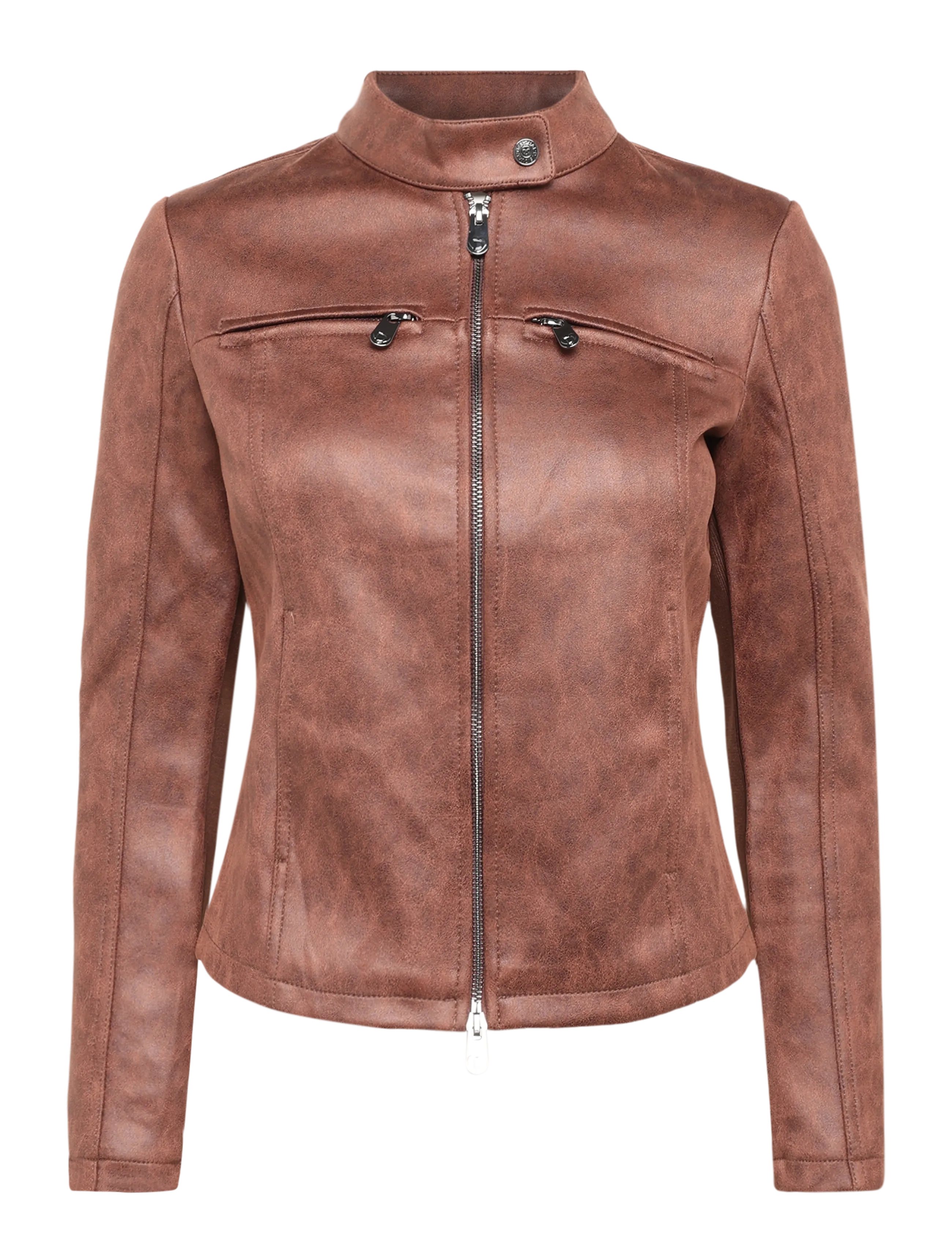 Desigual CHAQ_BIKERCY - Jackor & Kappor - BROWN / brown