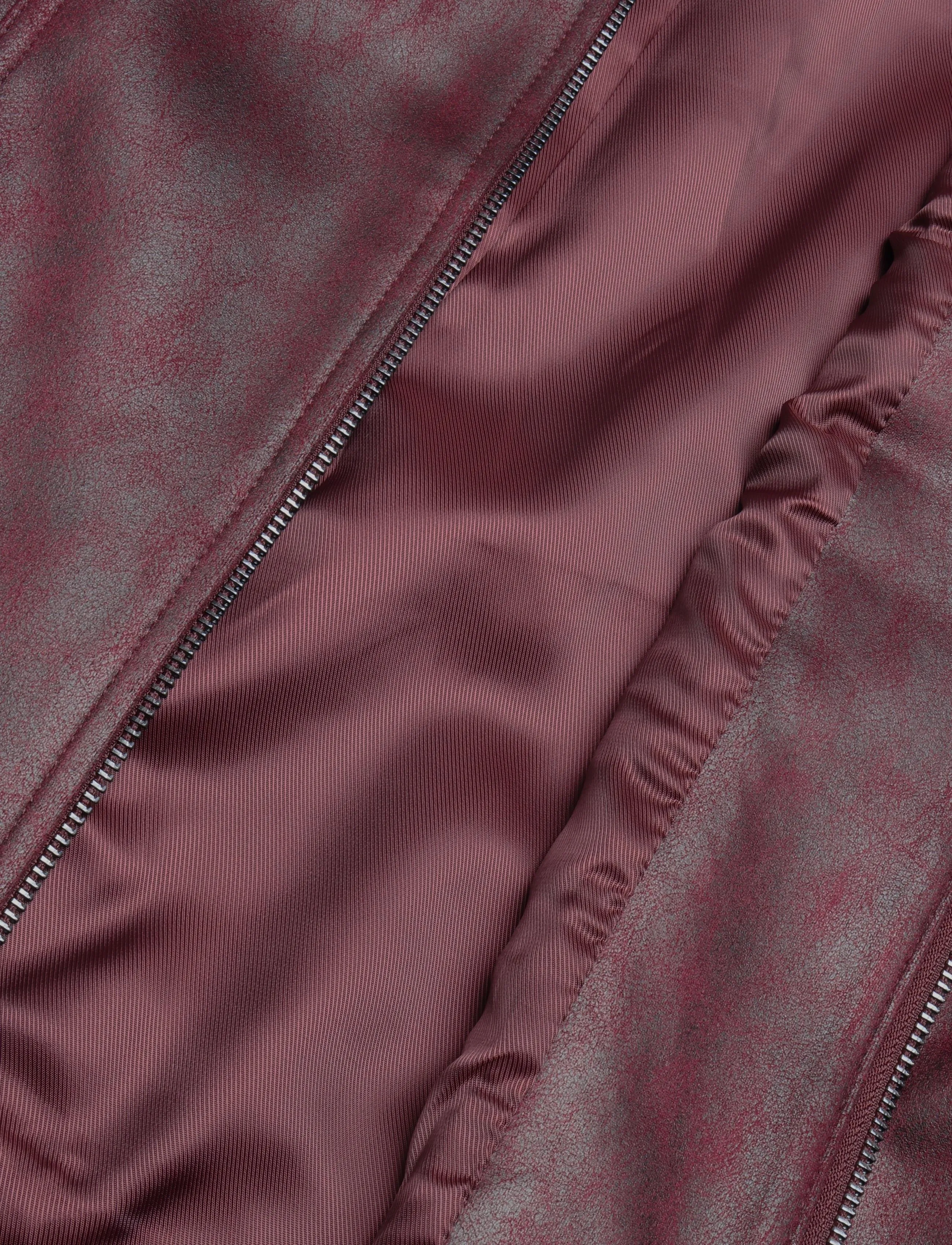 Desigual - CHAQ_BIKERCY - vårjackor - red - 4