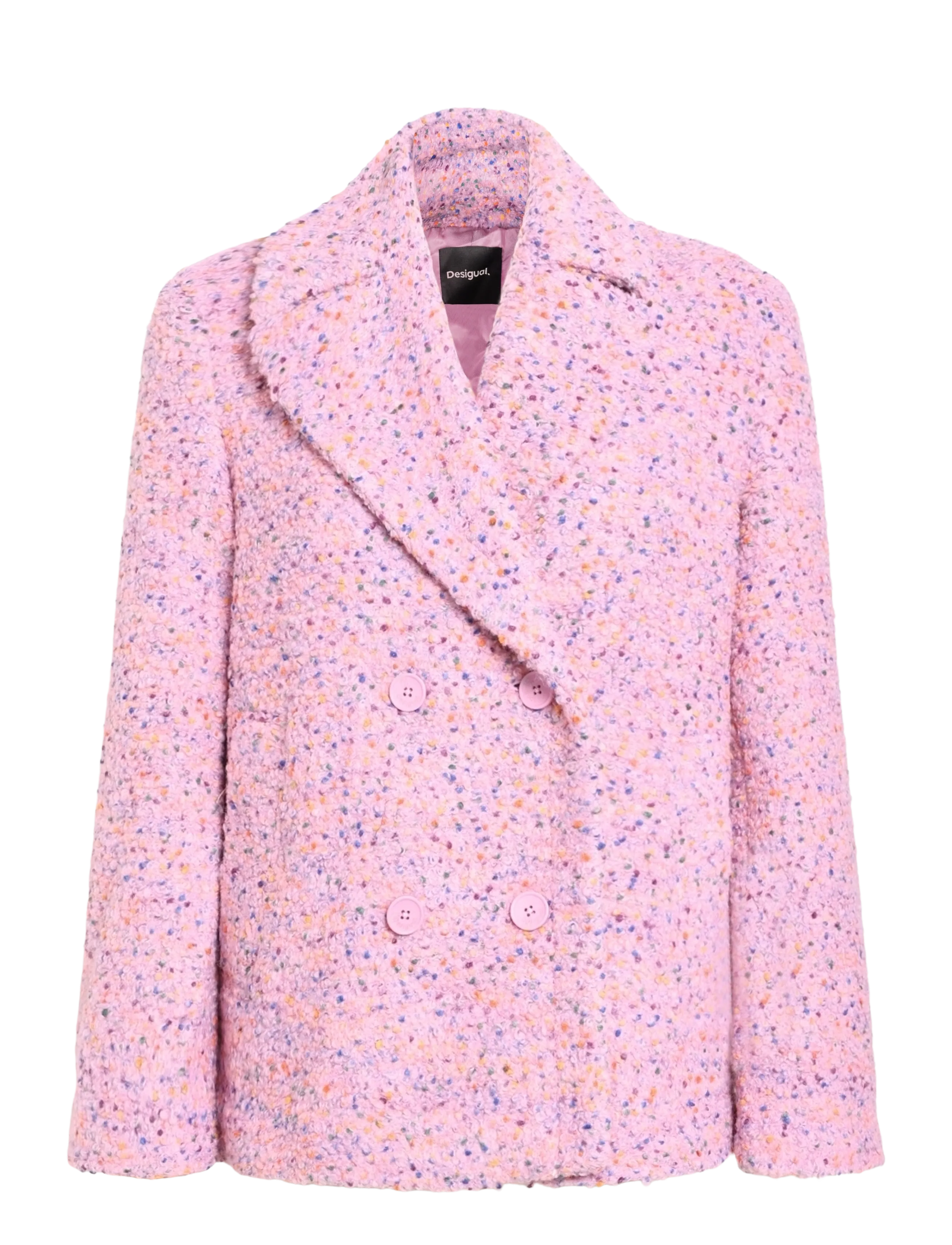 Desigual COAT_BOTTONE - Joped ja mantlid - RED / pink/rose